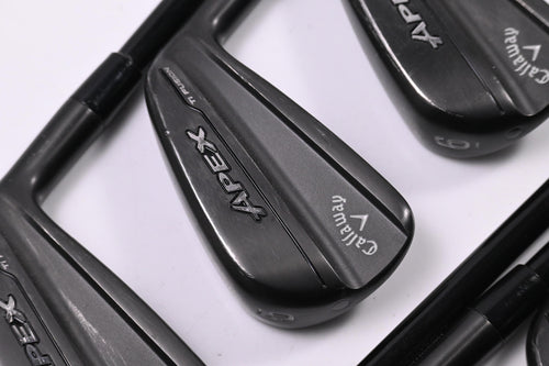 Callaway Apex Ti Fusion Irons / 4-PW / Stiff Flex MMT 85 Shafts