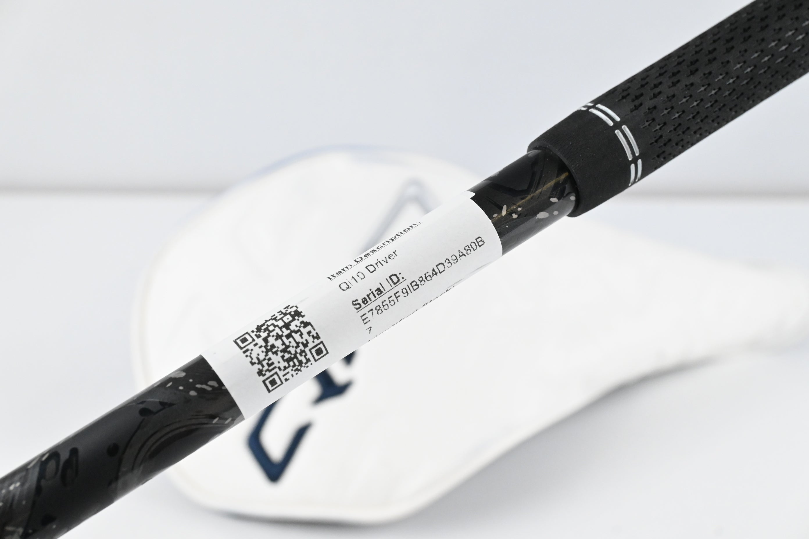 Taylormade Qi10 Driver / 9 Degree / Stiff Flex Kai'li Dark Waves Black 60 Shaft
