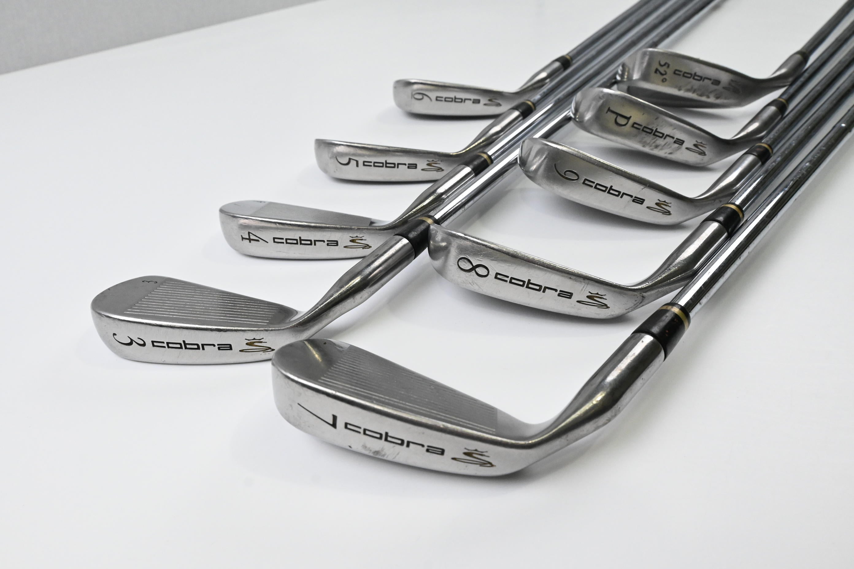 Cobra CXi Irons / 3-PW+GW / Stiff Flex Dynalite S300 Shafts