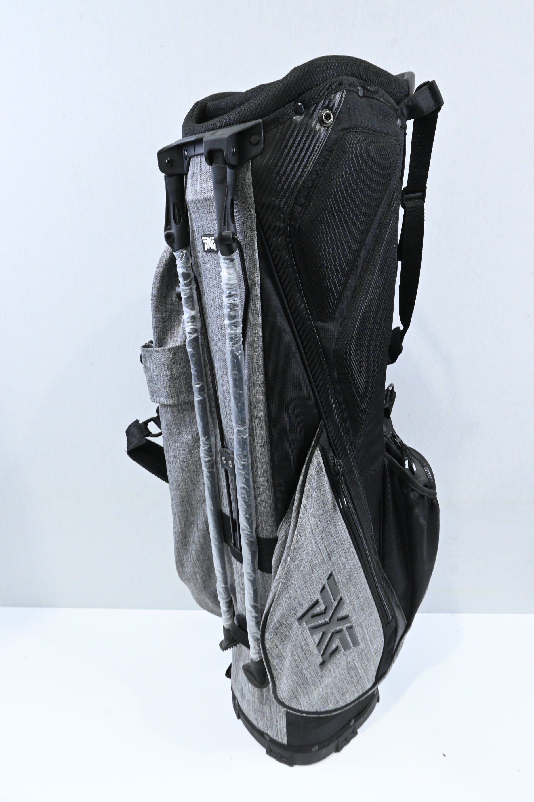 PXG Parsons Xtreme Stand Bag / 4-Way Divider / Grey, Black