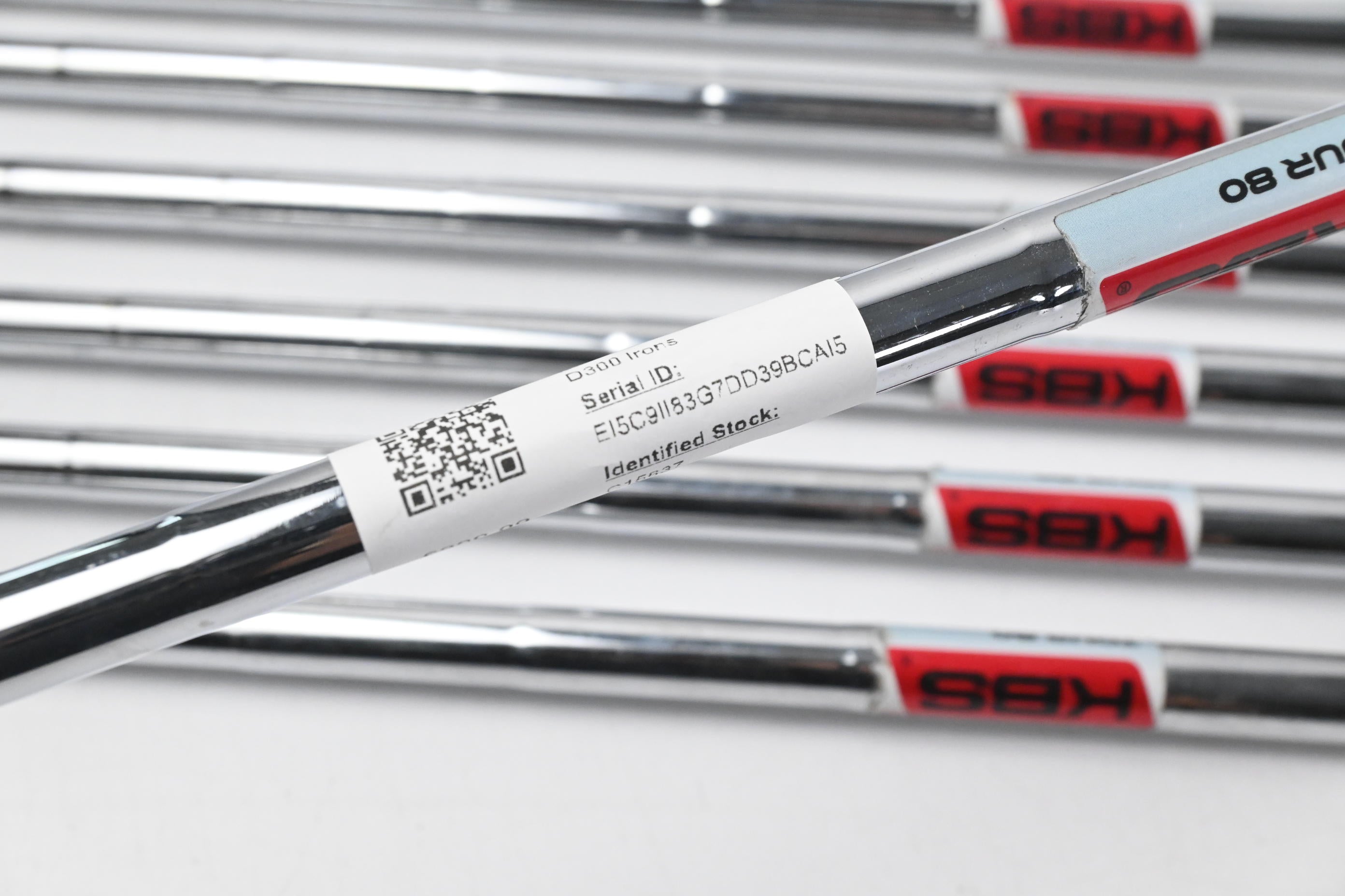 Wilson D300 Irons / 5-PW+SW / Regular Flex KBS Tour 80 Shafts