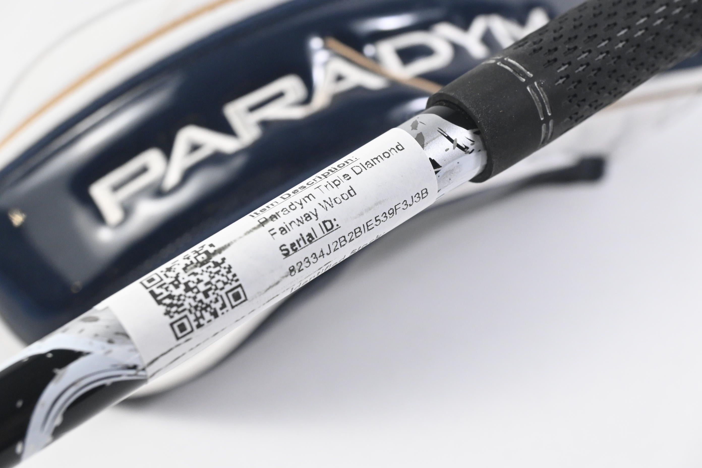 Callaway Paradym Triple Diamond #3 Wood / 15 Degree / Stiff Flex Kai'li White 70