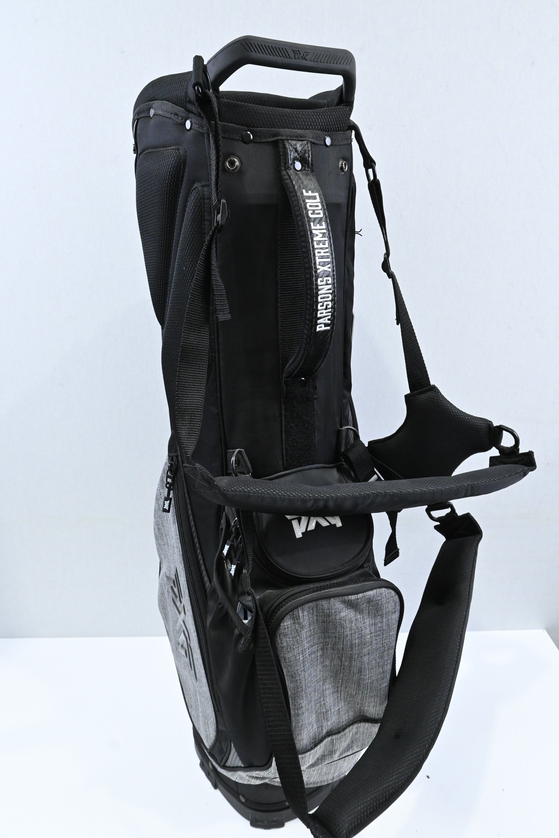 PXG Parsons Xtreme Stand Bag / 4-Way Divider / Grey, Black