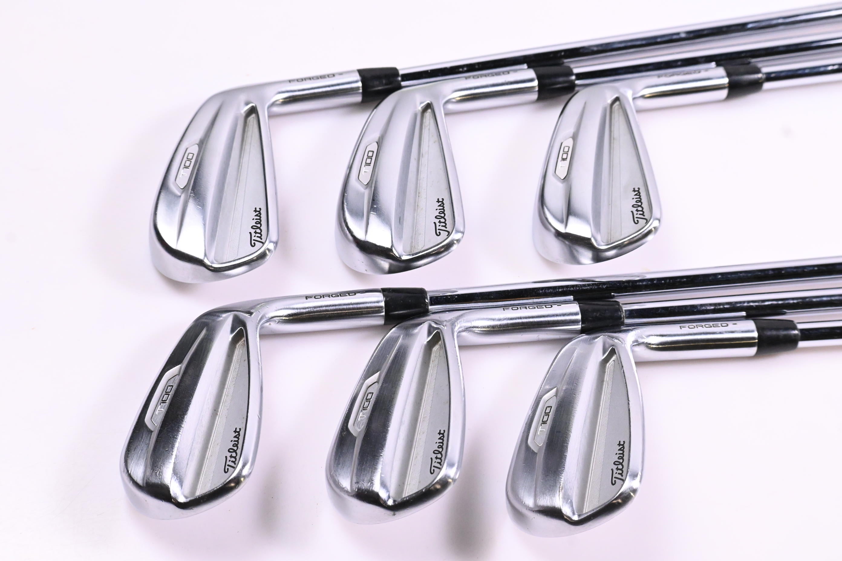 Titleist T100 2021 Irons / 5-PW / Regular Flex Project X LZ 115 Shafts