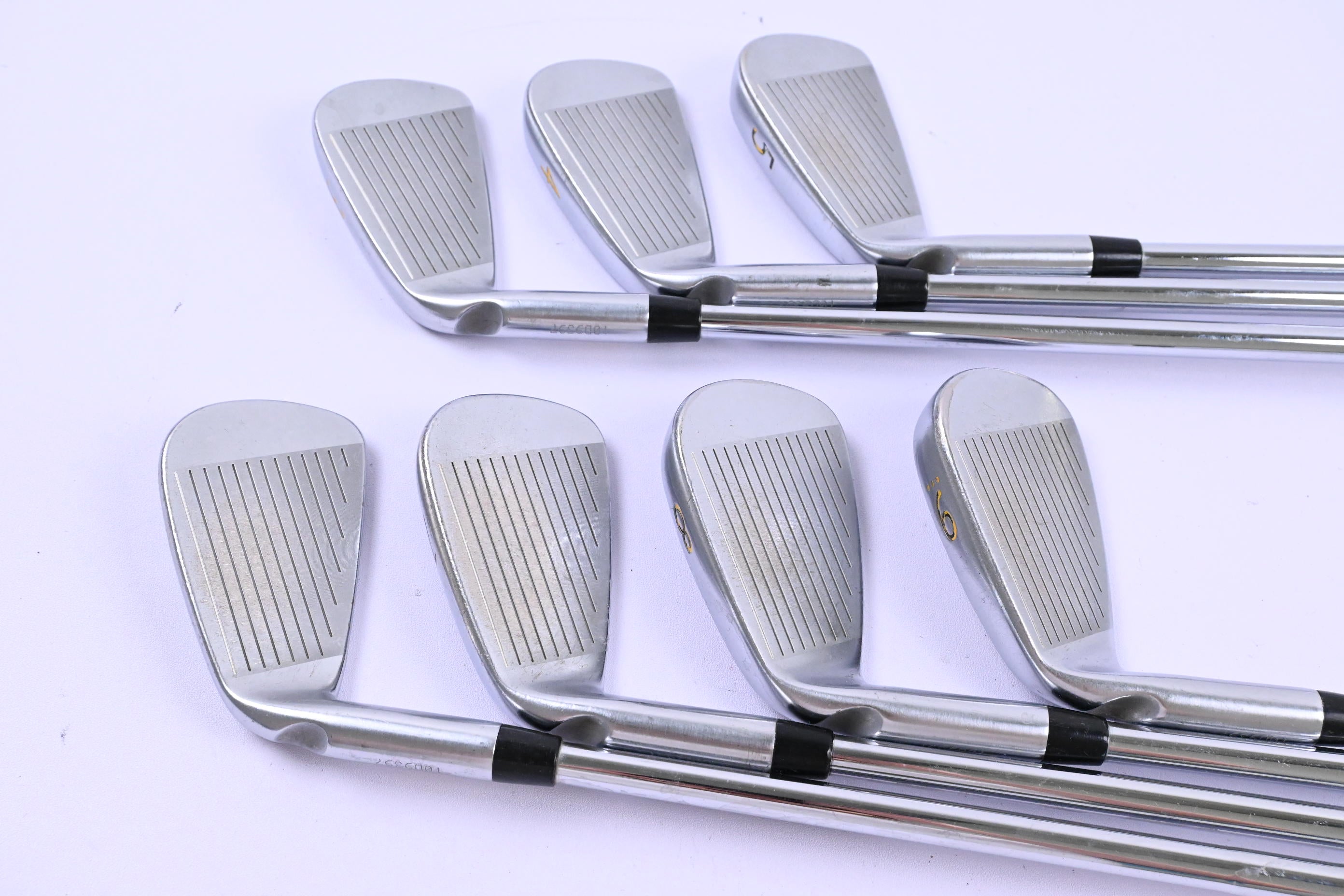 Ping S55 Irons / 3-9i / Black Dot / Stiff Flex KBS Tour 120 Shafts