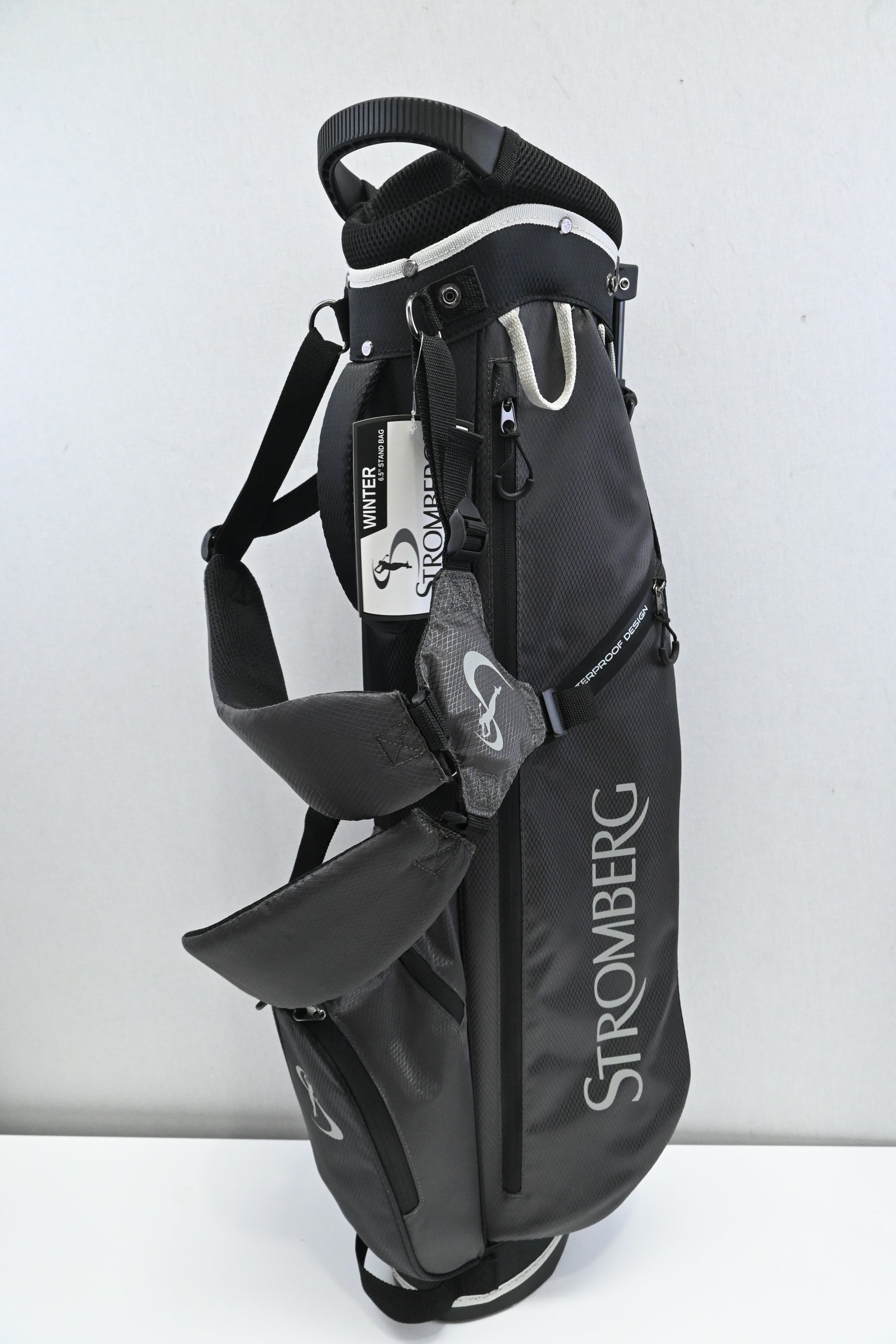 Stromberg Weather Tech Mini Stand Bag / 4-Way / Black, Grey