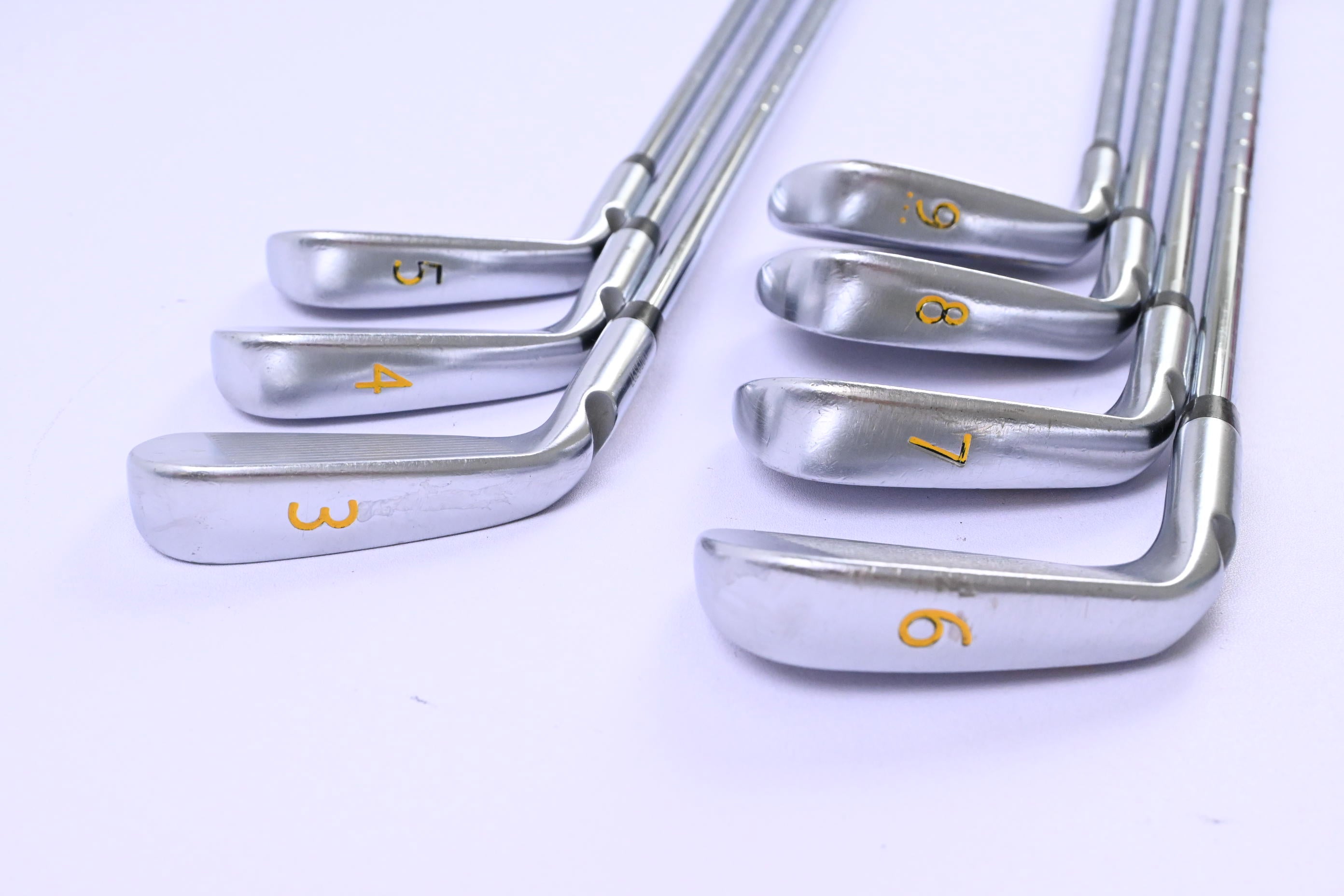 Ping S55 Irons / 3-9i / Black Dot / Stiff Flex KBS Tour 120 Shafts