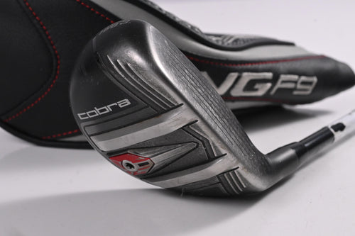 Cobra King F9 #3 Hybrid / 19 Degree / Stiff Flex Fujikura Atmos Black 7 Shaft