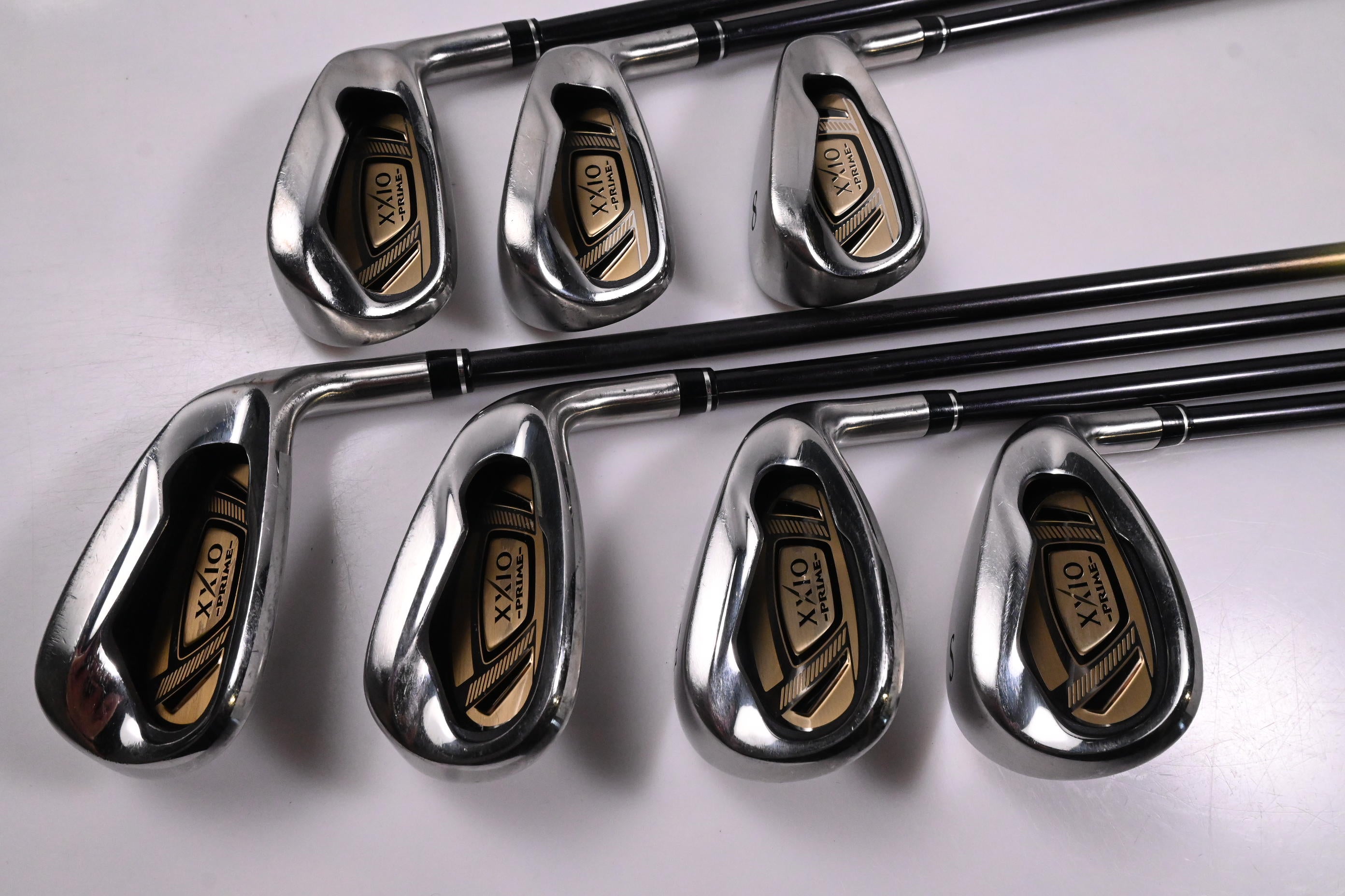 XXIO Prime Irons / 6-PW+GW+SW / Stiff/Regular Flex XXIO 48 Shafts
