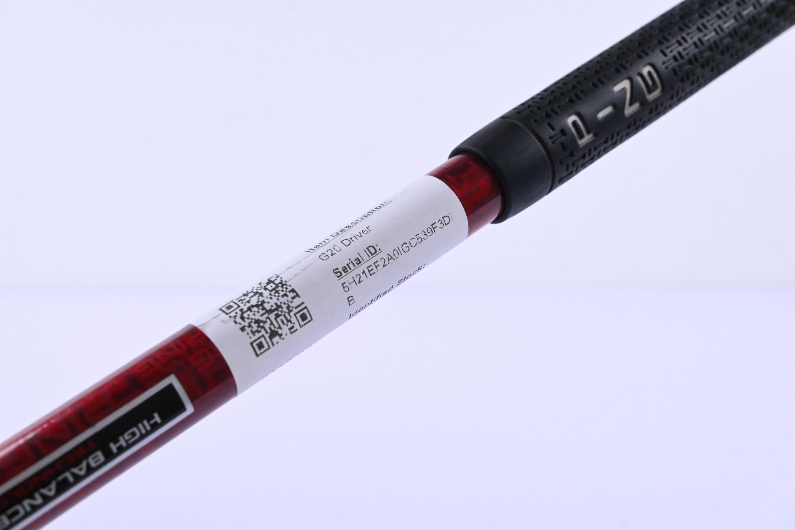 Ping G20 Driver / 12 Degree / Regular Flex Ping TFC 169 D Shaft
