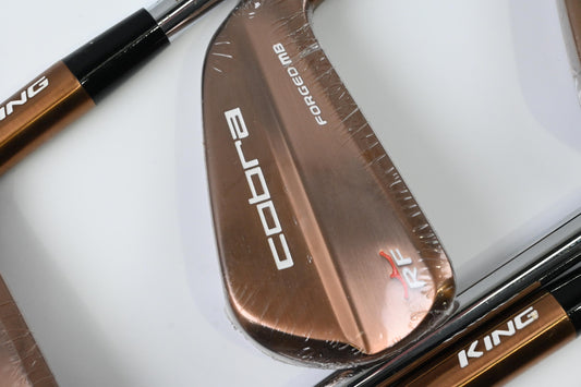 Cobra RF Forged MB Copper Irons / 4-9 / X-Flex Project X Rifle Shafts