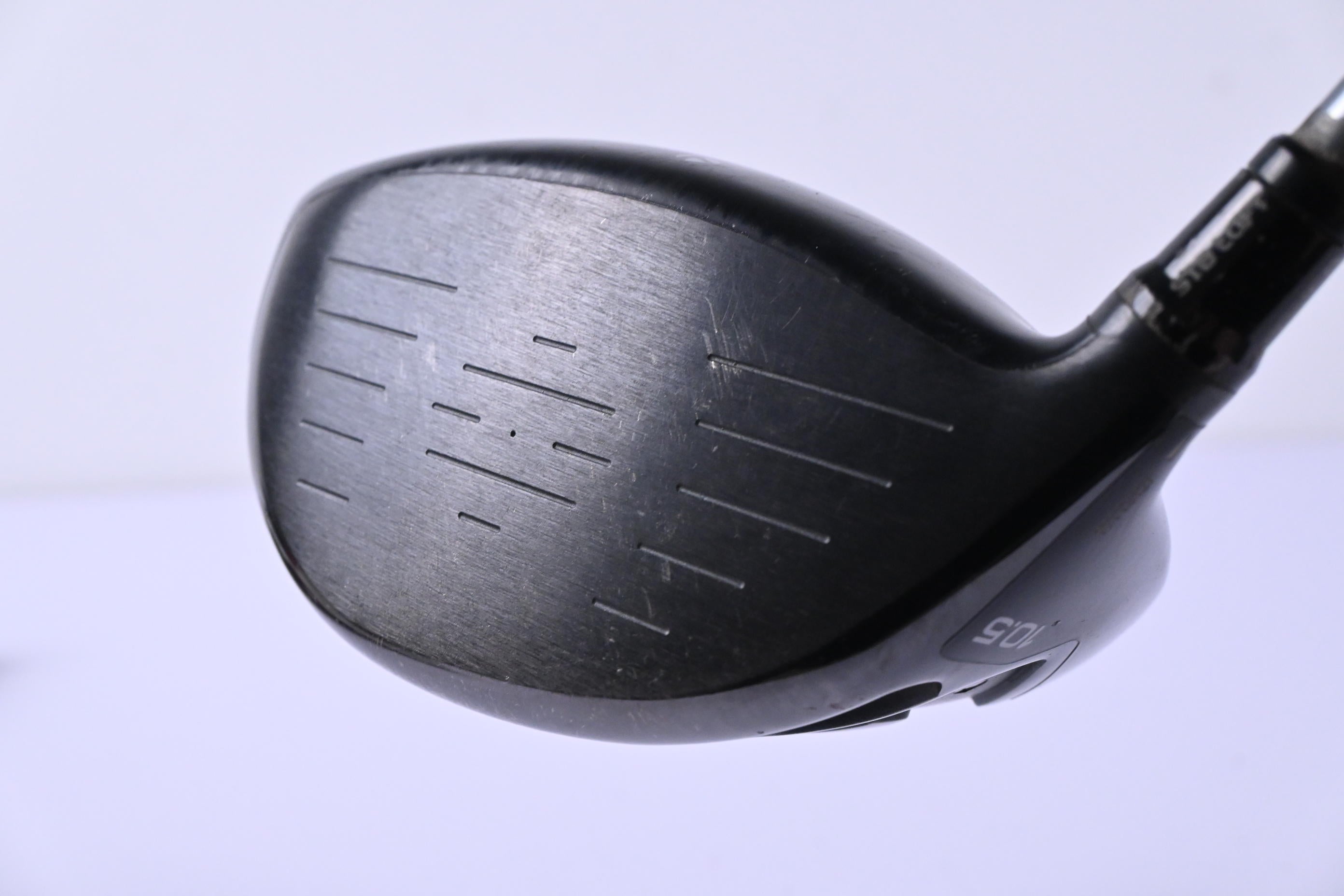 Taylormade RBZ Black Driver / 10.5 Degree / Stiff Flex Ozik MFS 55 White Tie
