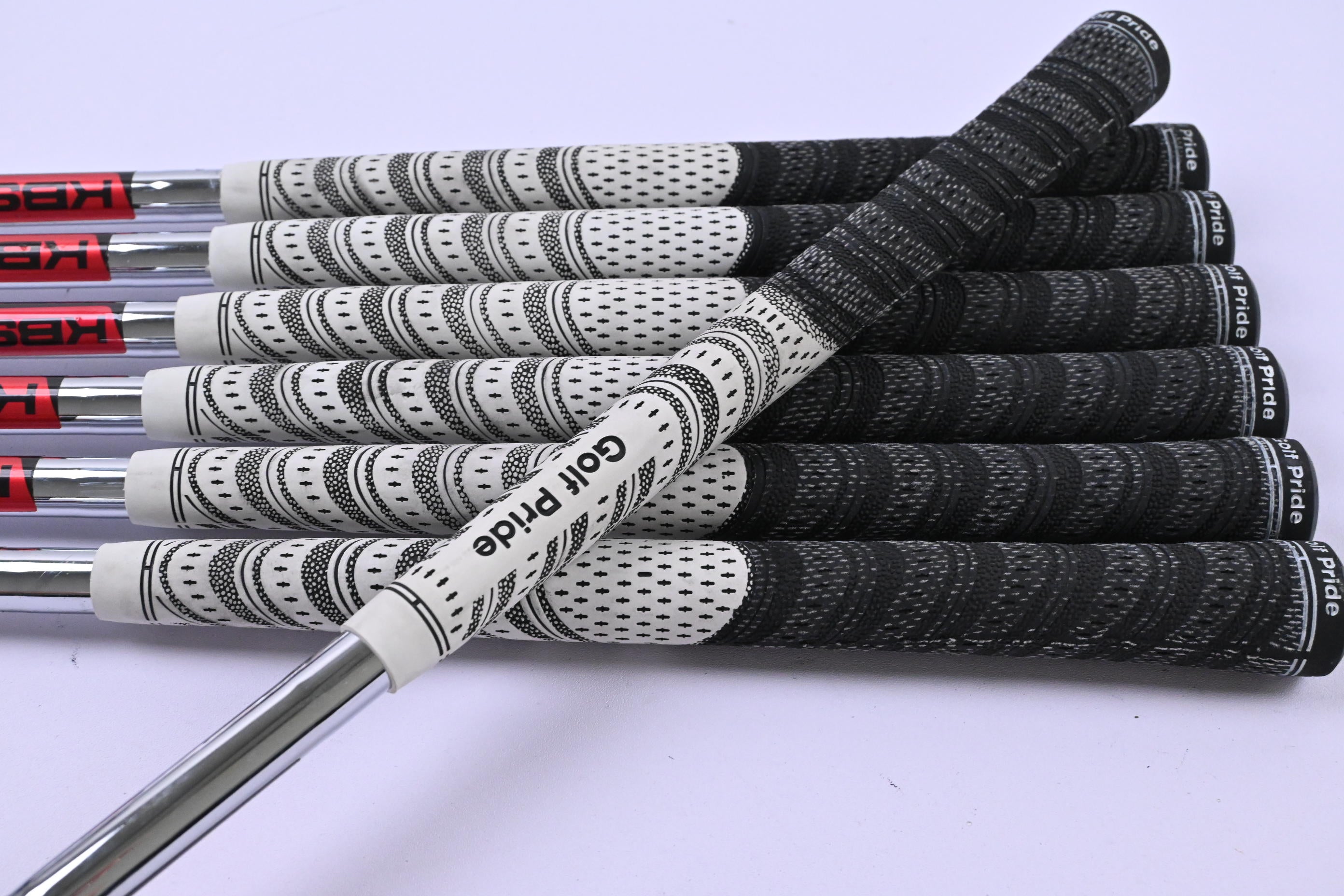Ping S55 Irons / 3-9i / Black Dot / Stiff Flex KBS Tour 120 Shafts