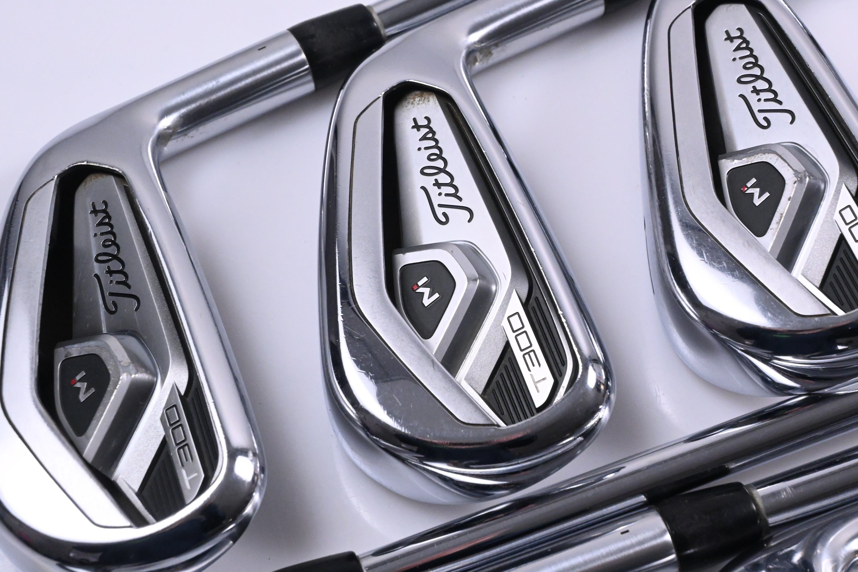 Titleist T300 2021 Irons / 5-PW+48° / Regular Flex AMT Black R300 Shafts