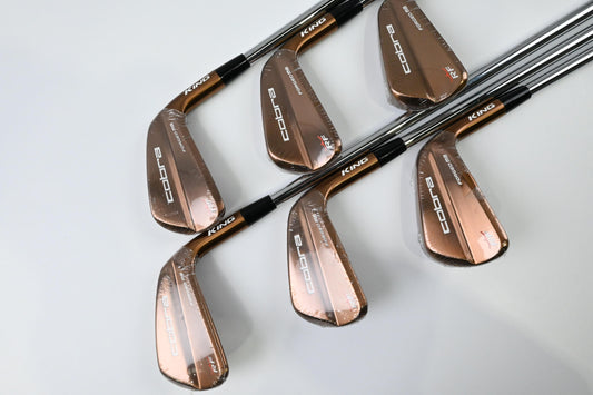 Cobra RF Forged MB Copper Irons / 4-9 / X-Flex Project X Rifle Shafts