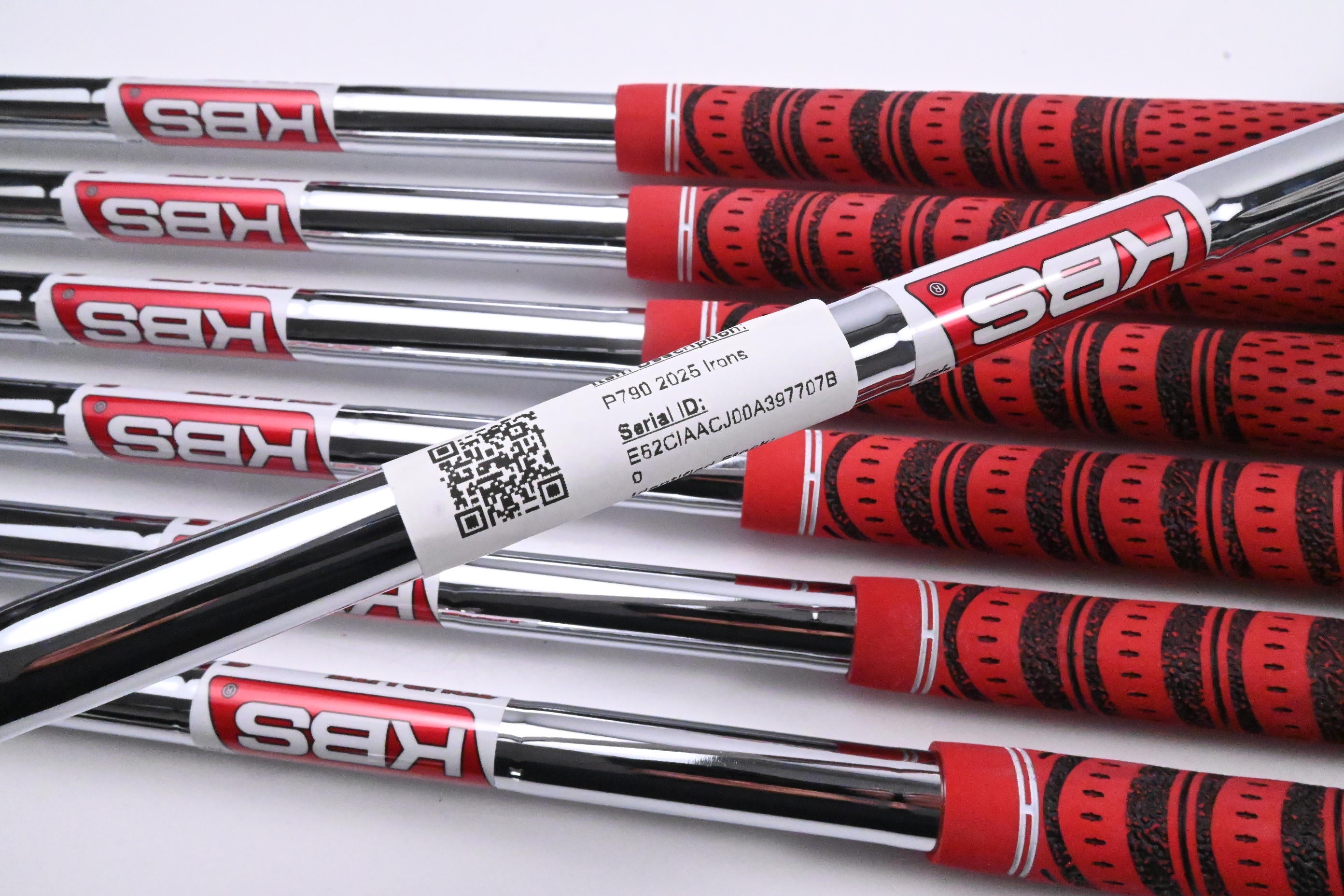 Taylormade P790 2025 Irons / 4-PW / Stiff Flex KBS Tour Lite Shafts