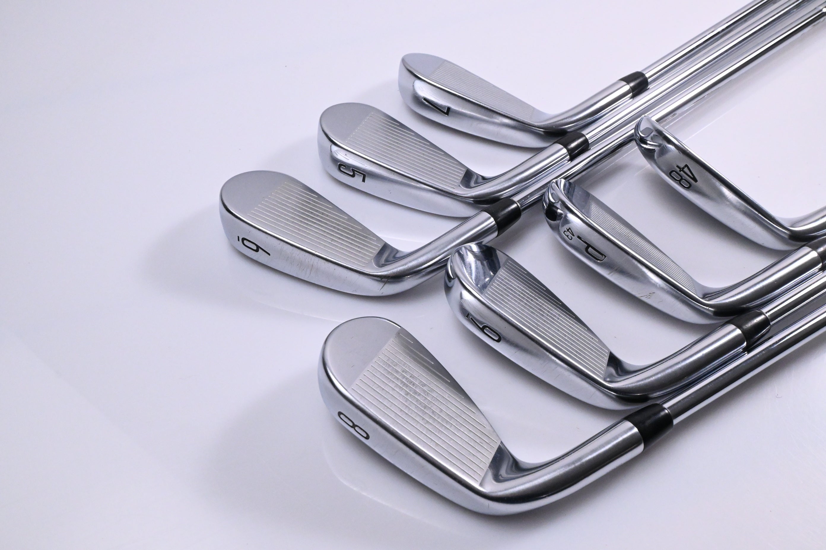 Titleist T300 2021 Irons / 5-PW+48° / Regular Flex AMT Black R300 Shafts