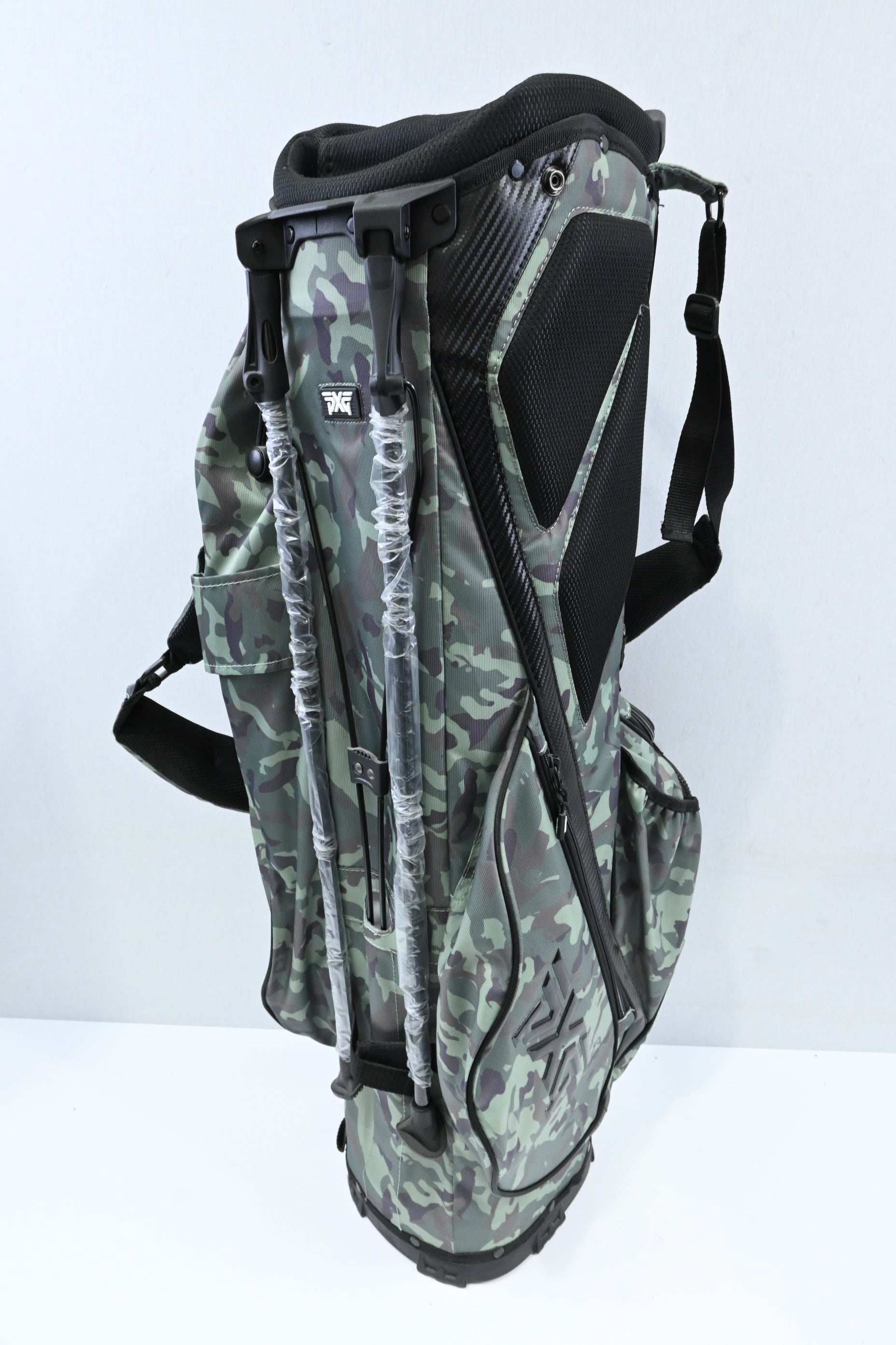 PXG Parsons Xtreme Stand Bag / 4-Way Divider / Camo, Black