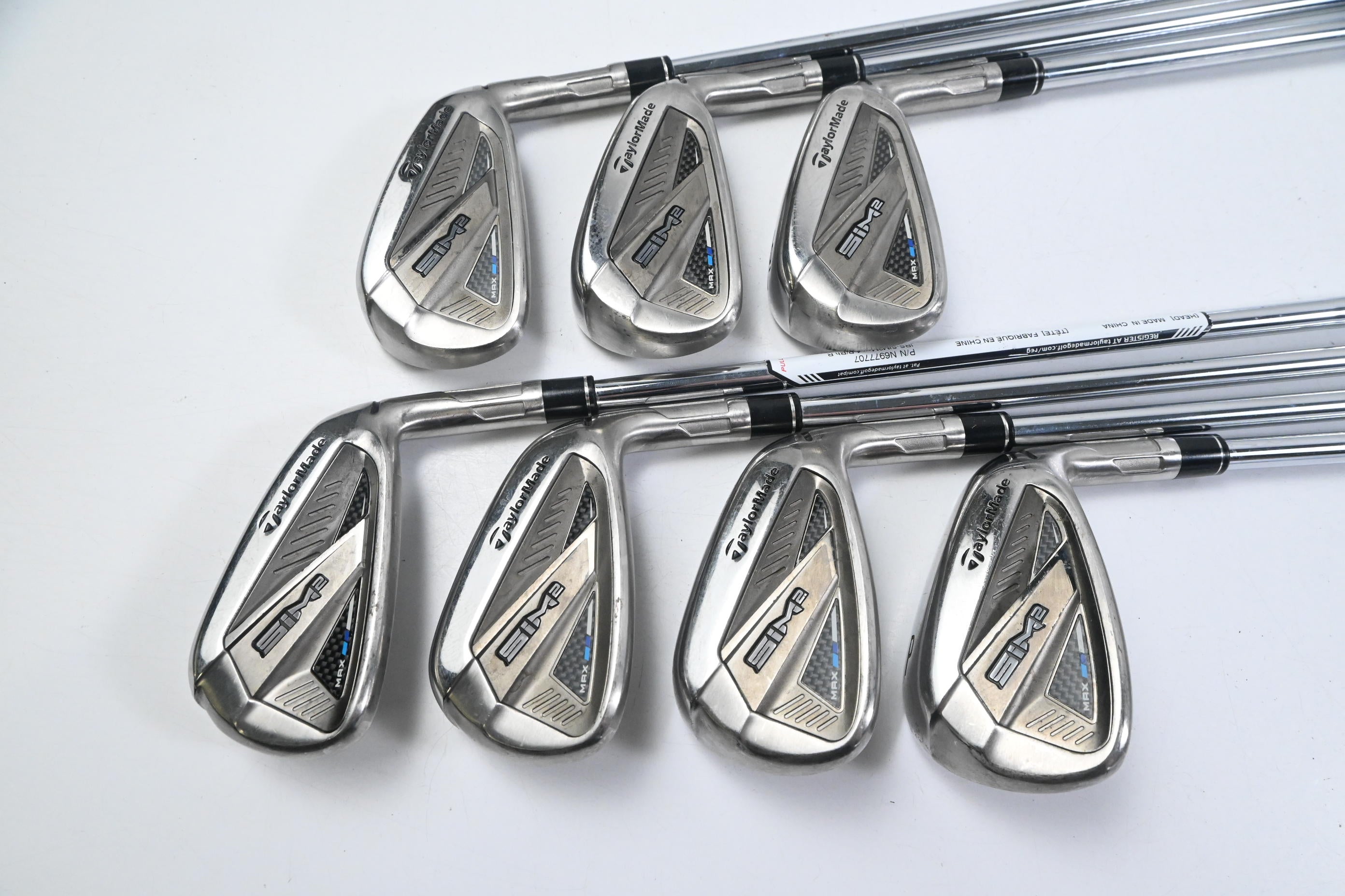 Taylormade SIM2 Max Irons / 4-PW / Regular Flex KBS MAX MT 85 Shafts