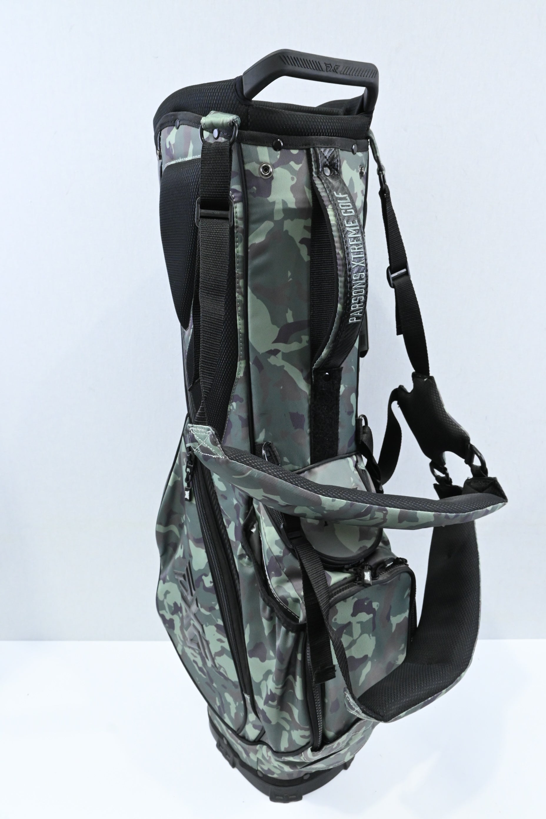 PXG Parsons Xtreme Stand Bag / 4-Way Divider / Camo, Black