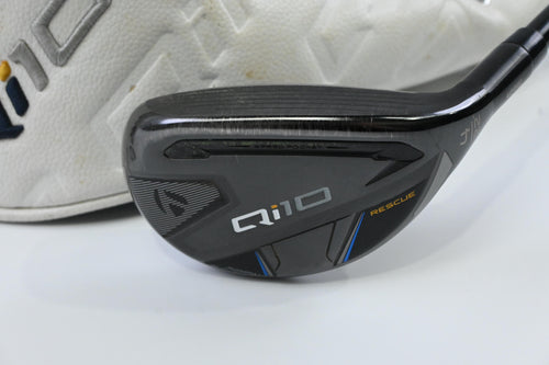 Taylormade Qi10 #4 Hybrid / 22 Degree / Regular Flex Fujikura Ventus TR Blue 6