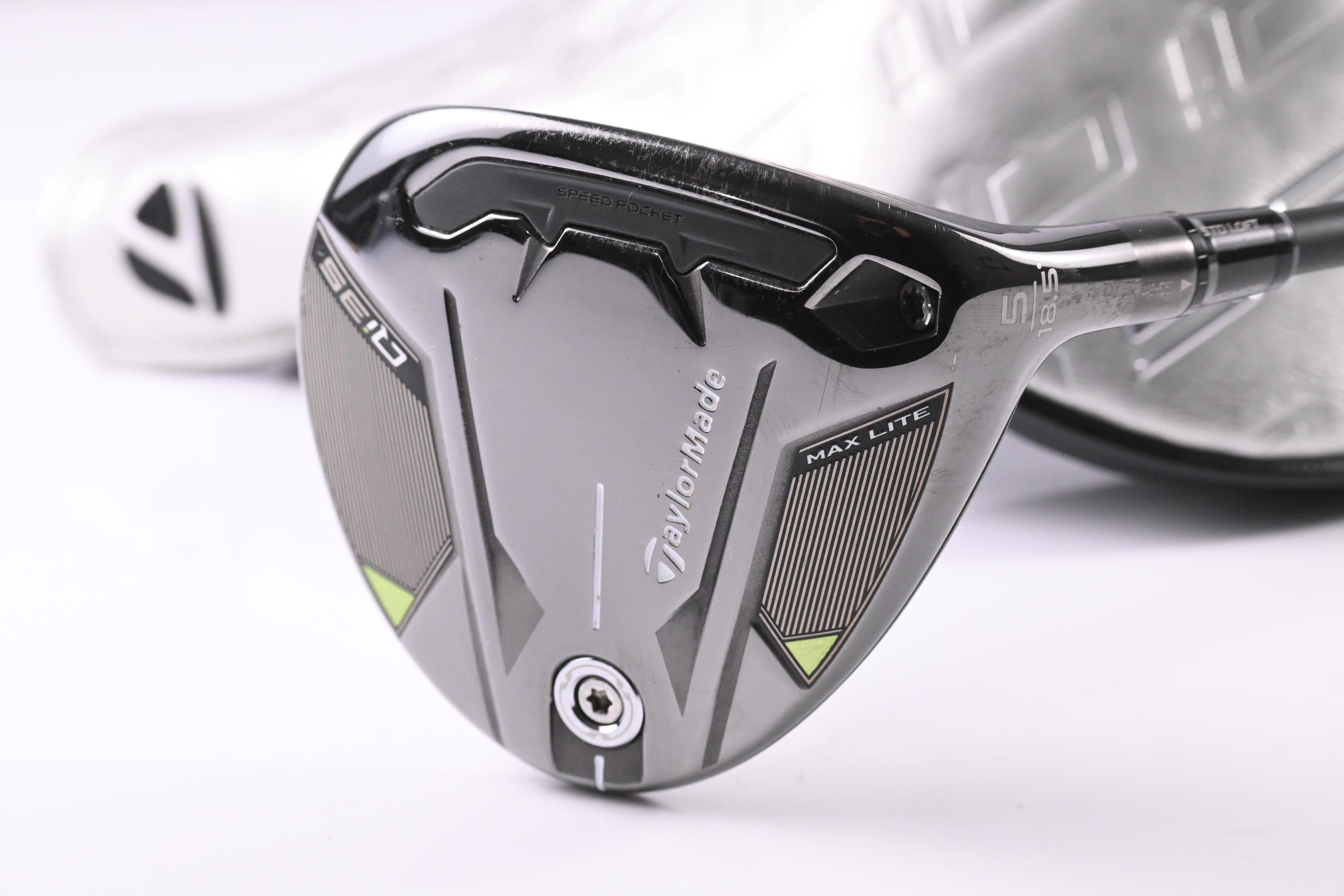 Taylormade Qi35 Max Lite #5 Wood / 18.5 Degree / Senior Flex Vanquish 4 Shaft