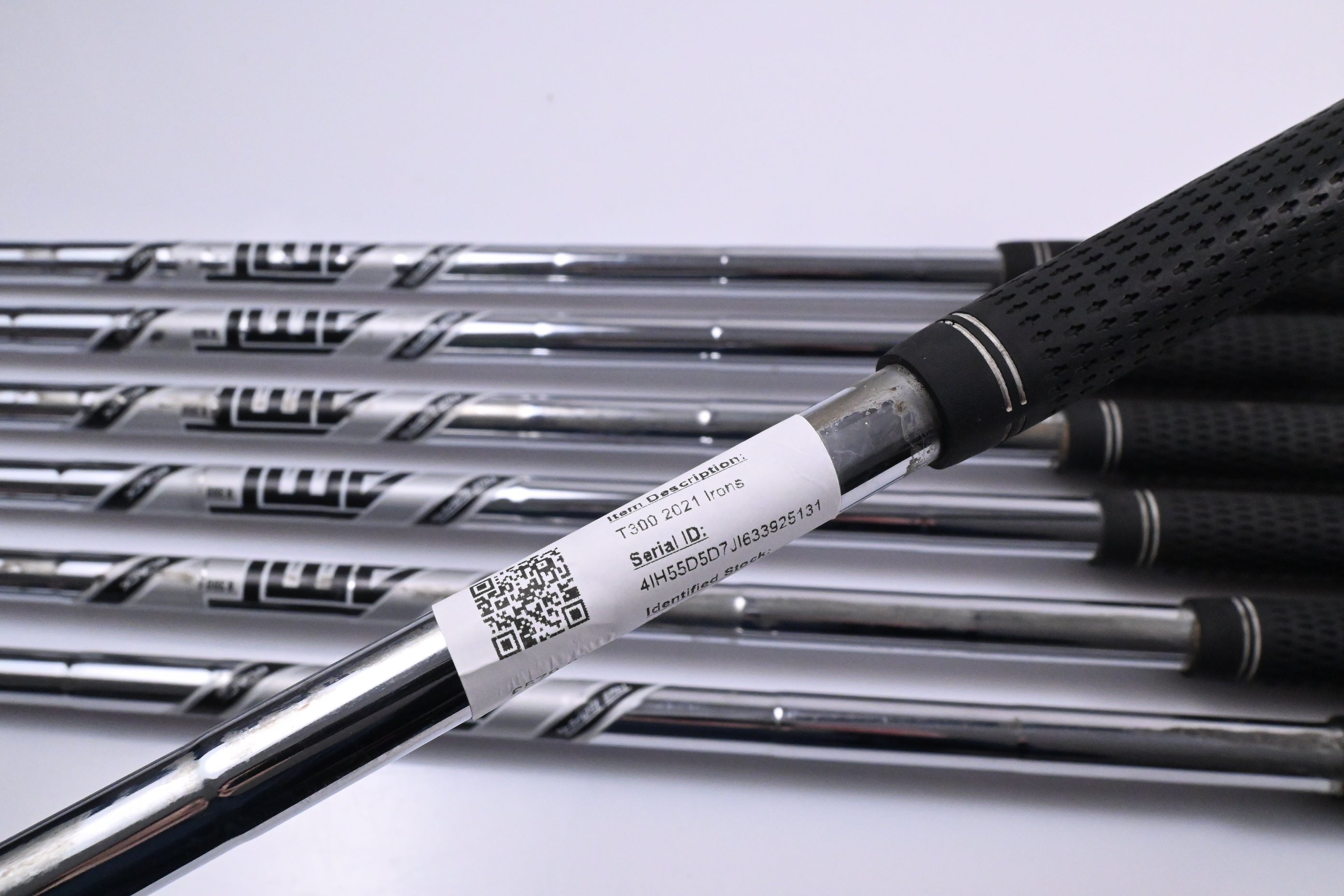 Titleist T300 2021 Irons / 5-PW+48° / Regular Flex AMT Black R300 Shafts