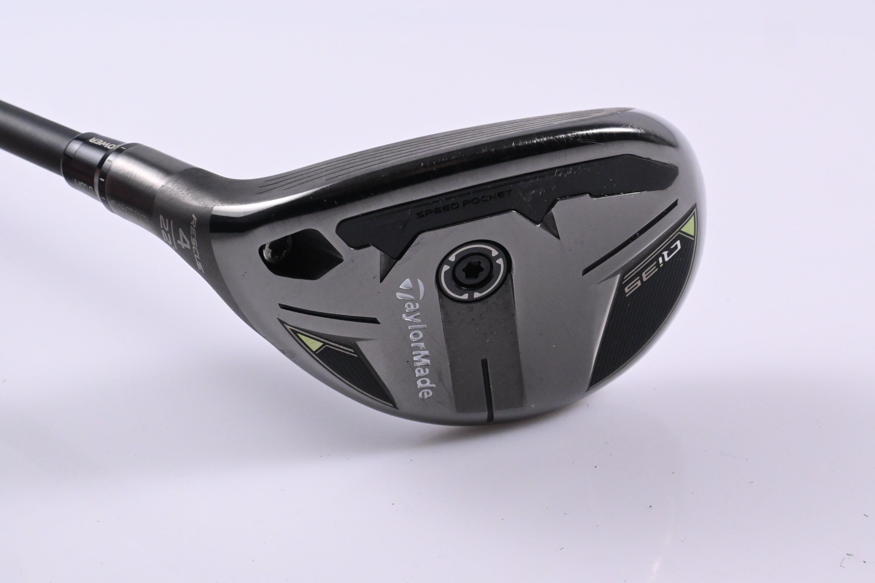 Left Hand Taylormade Qi35 #4 Hybrid / 22 Degree / Regular Flex Ventus Blue '25 6
