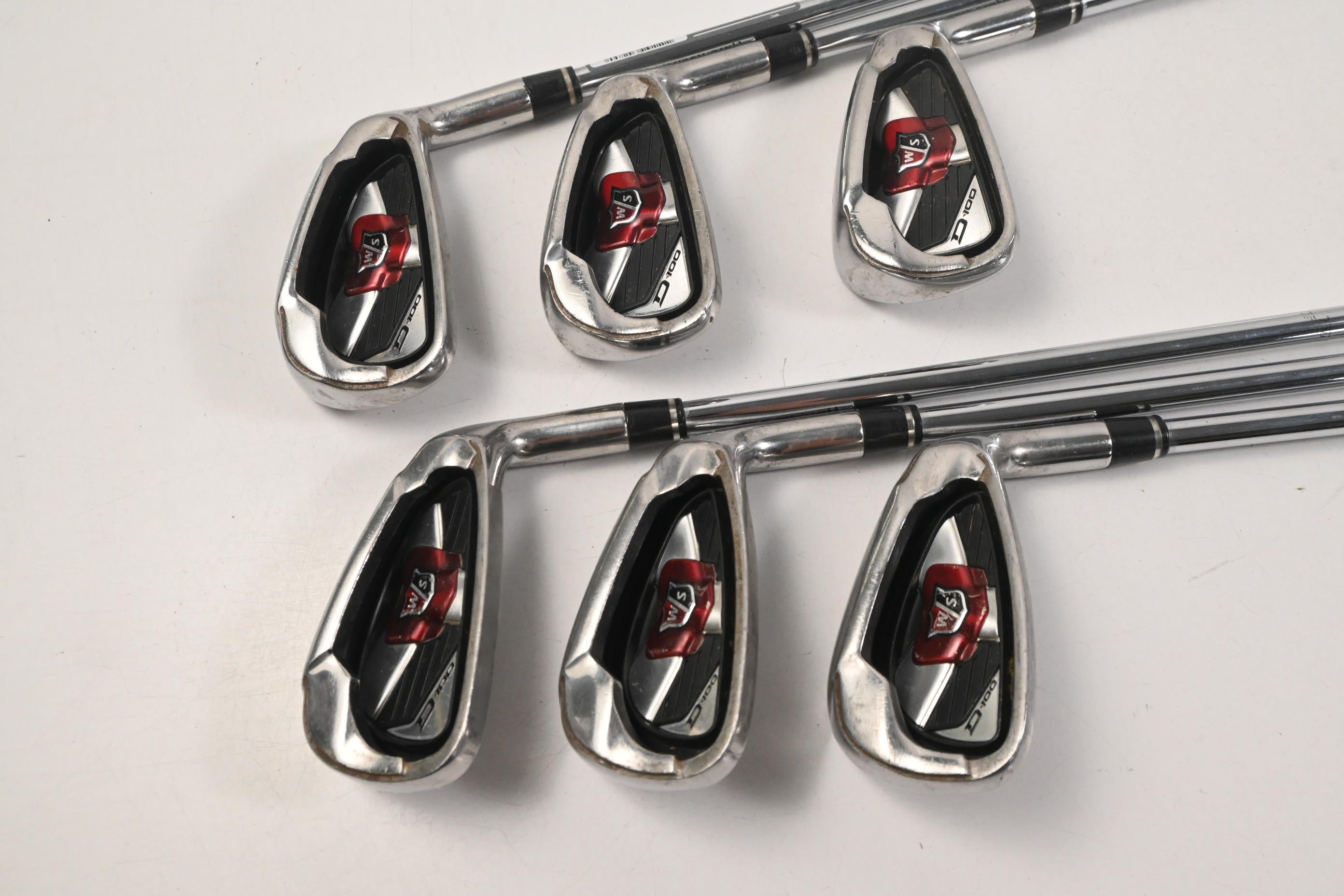 Wilson D100 Irons / 5-PW / Uniflex Wilson Staff True Temper Shafts