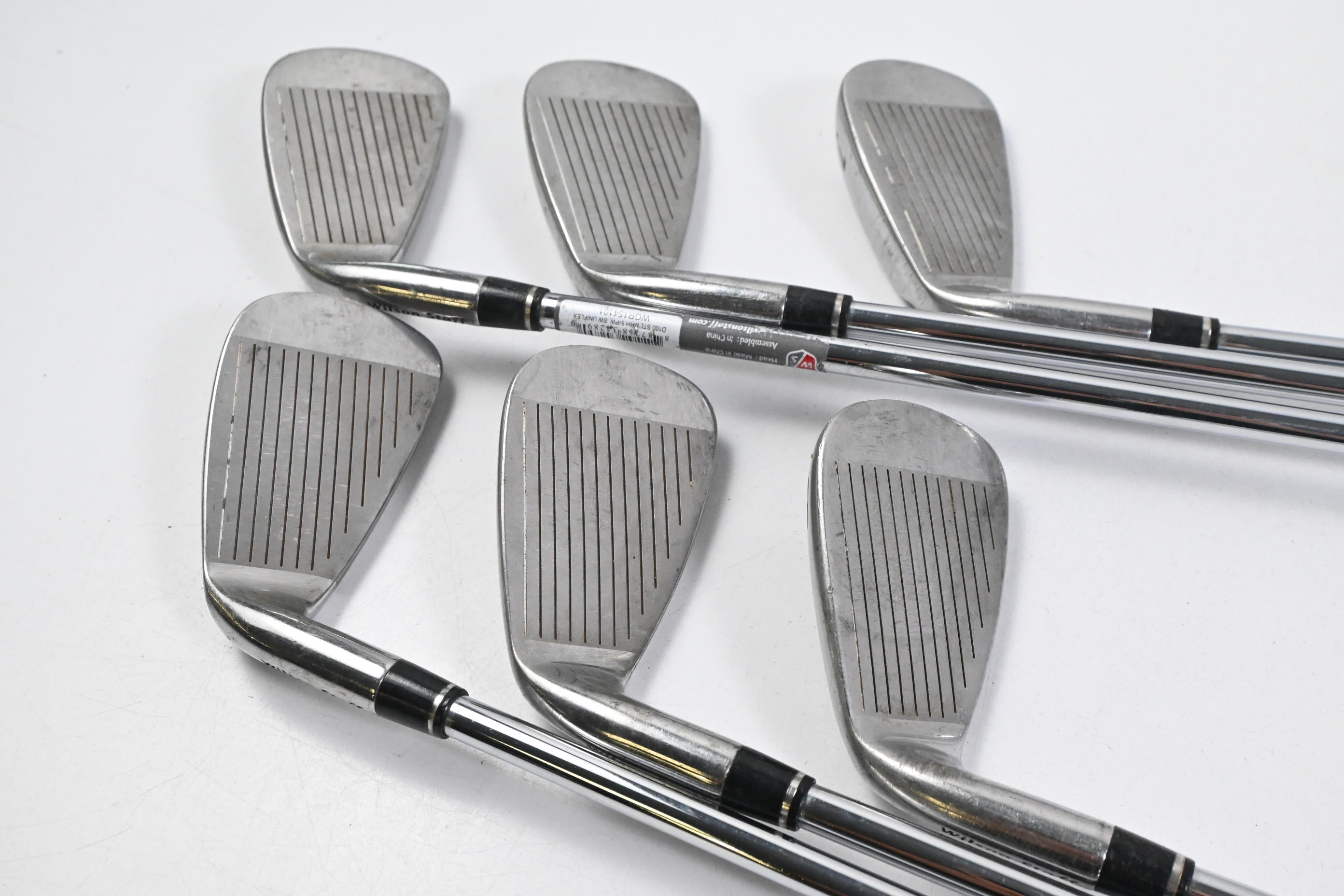 Wilson D100 Irons / 5-PW / Uniflex Wilson Staff True Temper Shafts