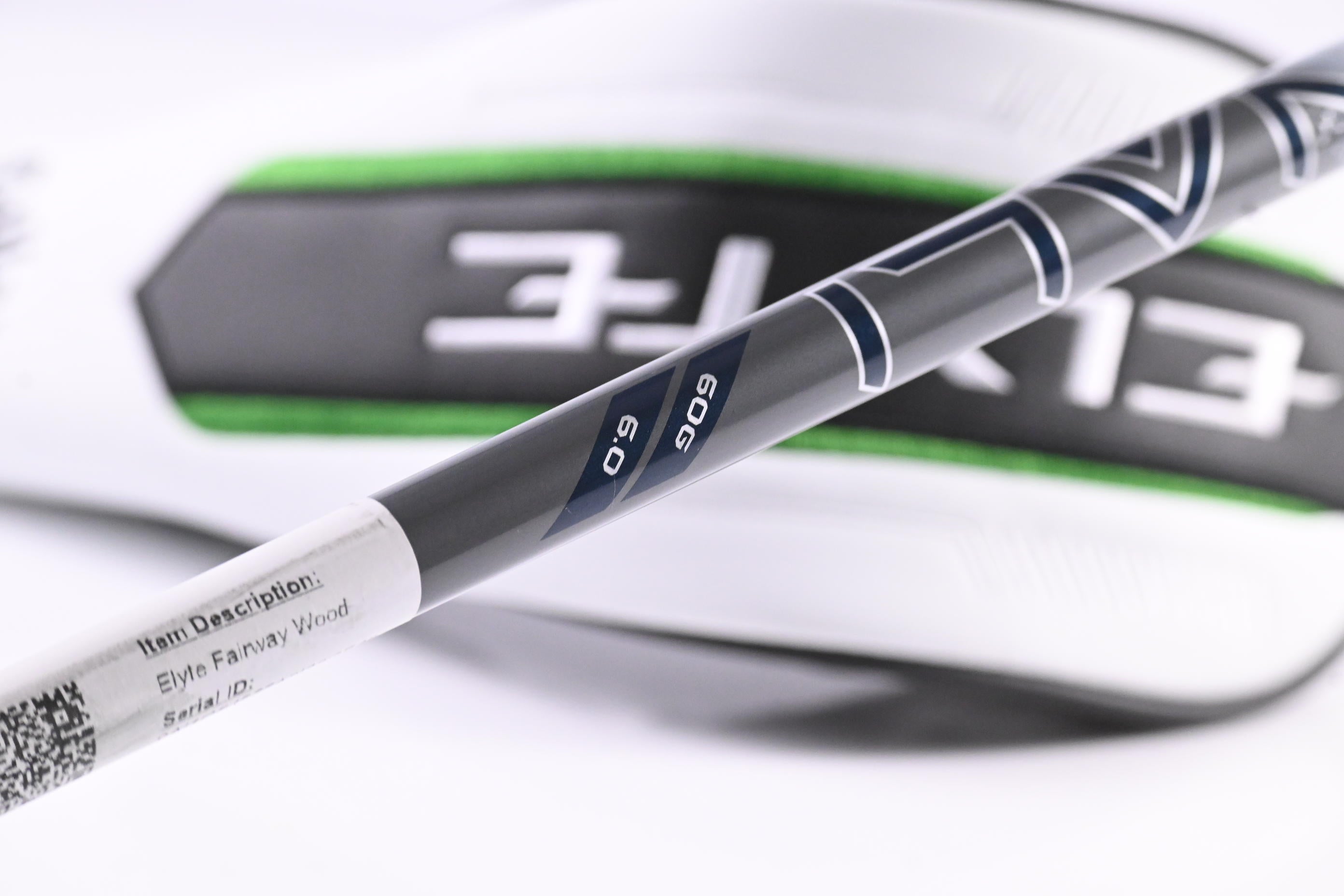 Callaway Elyte #3HL Wood / 16.5 Degree / Stiff Flex Denali Charcoal 60 Shaft