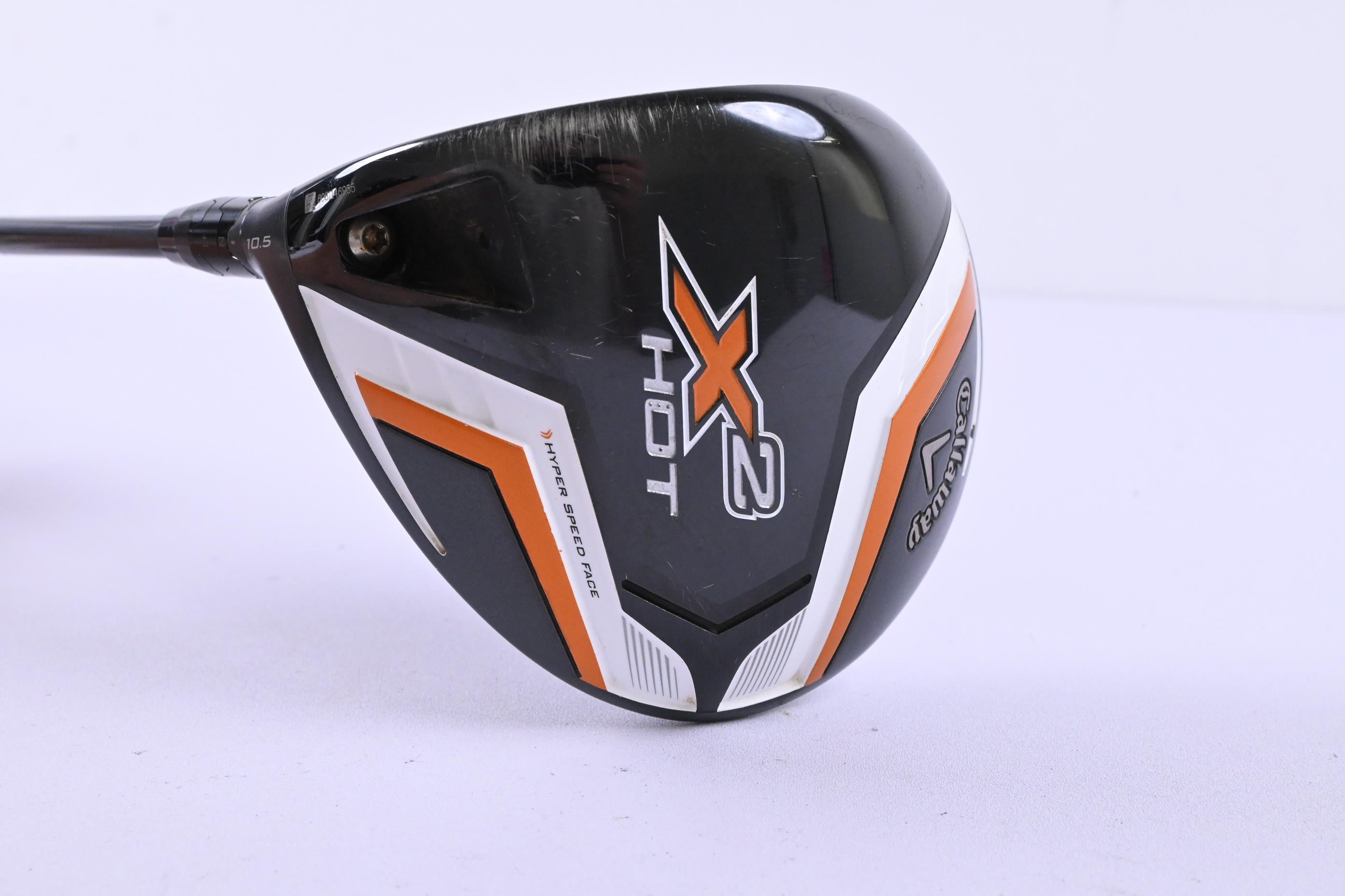 Left Hand Callaway X2 Hot Driver / 10.5 Degree / Senior Flex Aldila Tour Blue 55