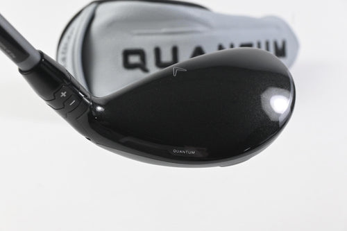 Callaway Quantum Max #4 Hybrid / 21 Degree / Regular Flex Denali Frost Silver 60