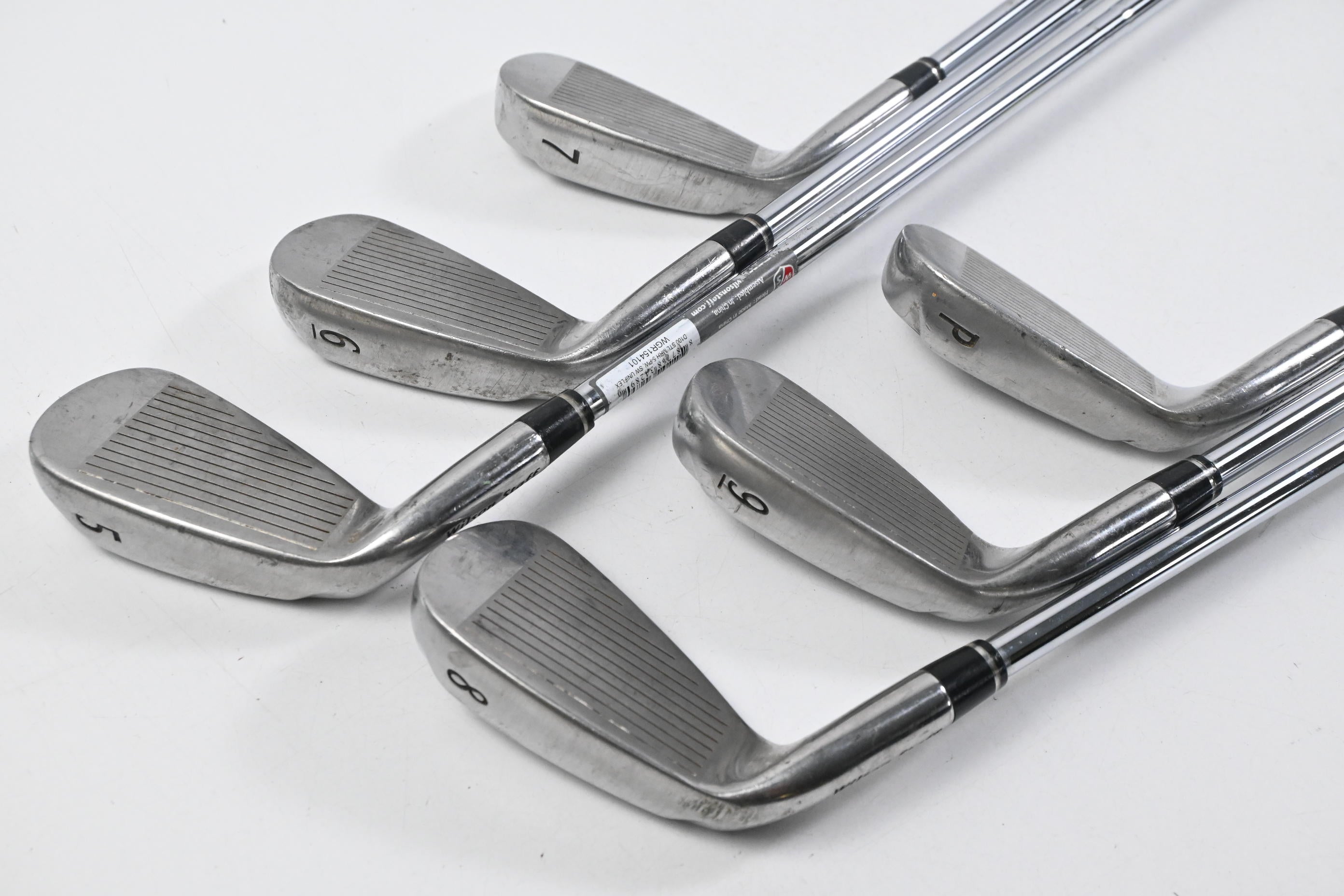 Wilson D100 Irons / 5-PW / Uniflex Wilson Staff True Temper Shafts