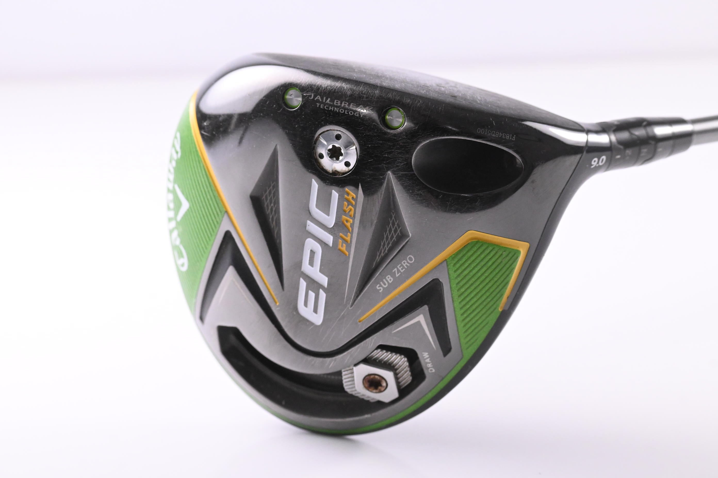 Callaway Epic Flash Sub Zero Driver / 9 Degree / X-Flex Aldila Rogue MAX 75