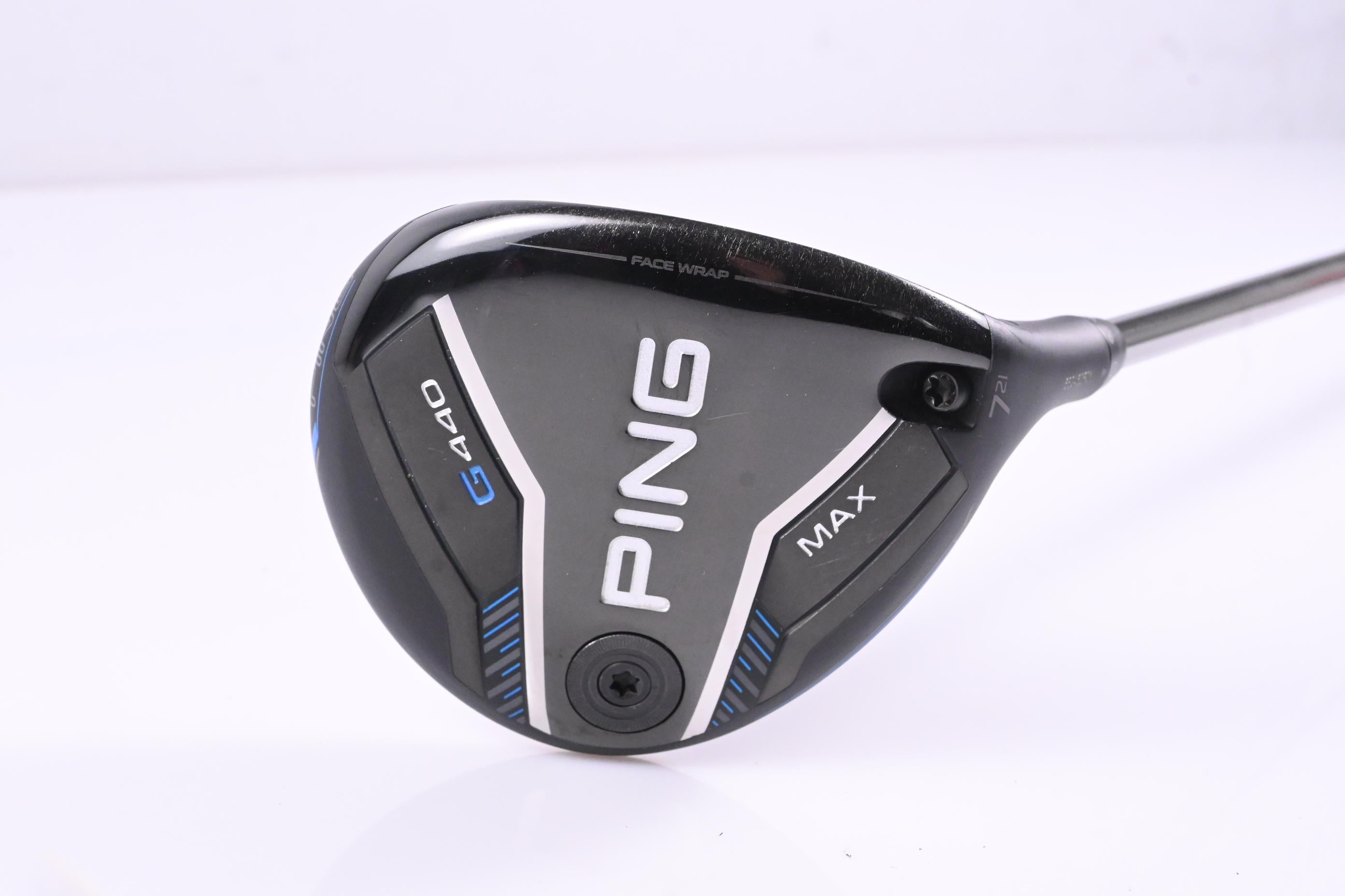 Ping G440 Max #7 Wood / 21 Degree / Regular Flex Ping Tour 2.0 Chrome 65 Shaft