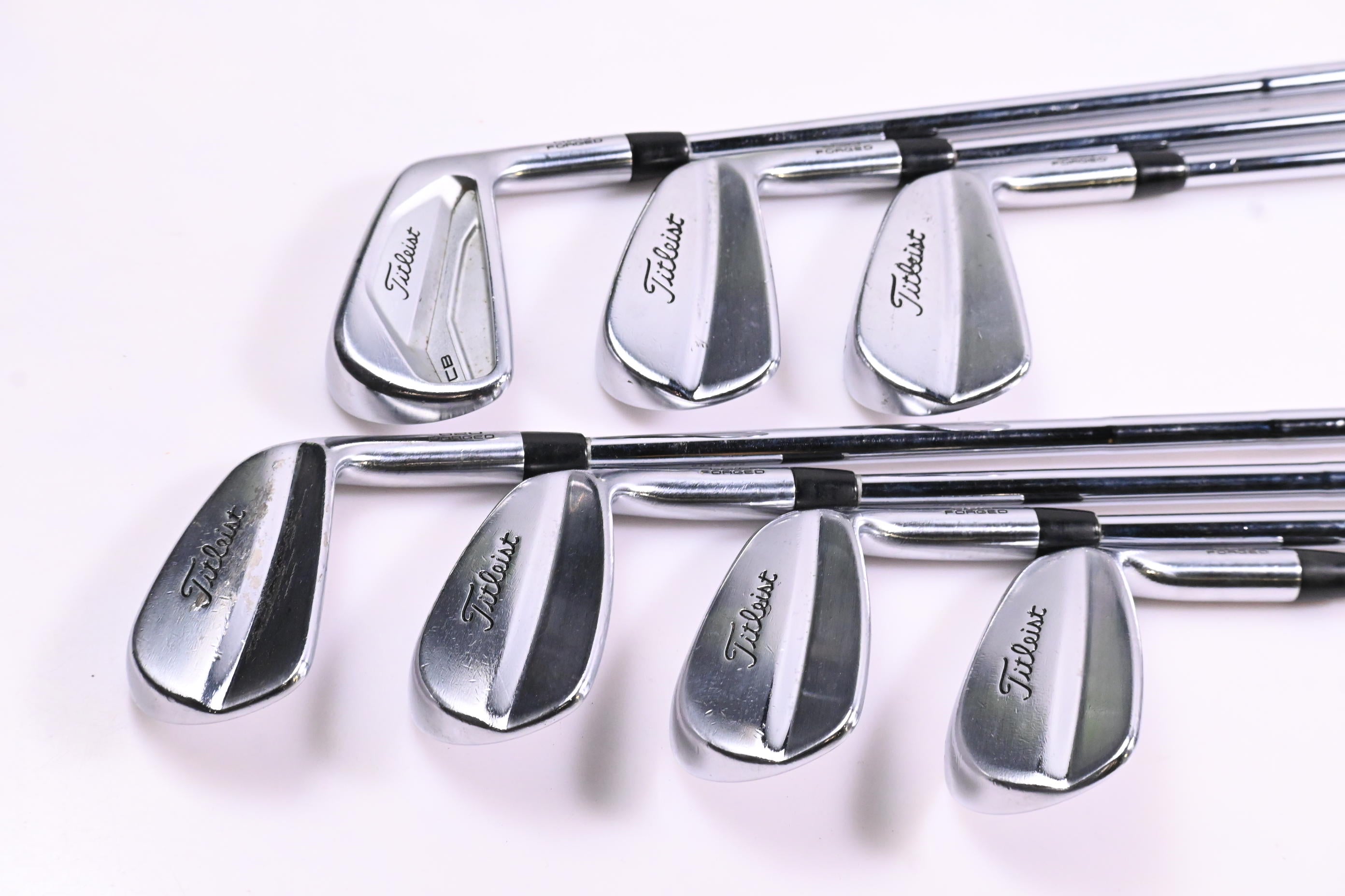 Titleist CB/MB 620 Irons / 4-PW / Stiff Flex Steel Shafts