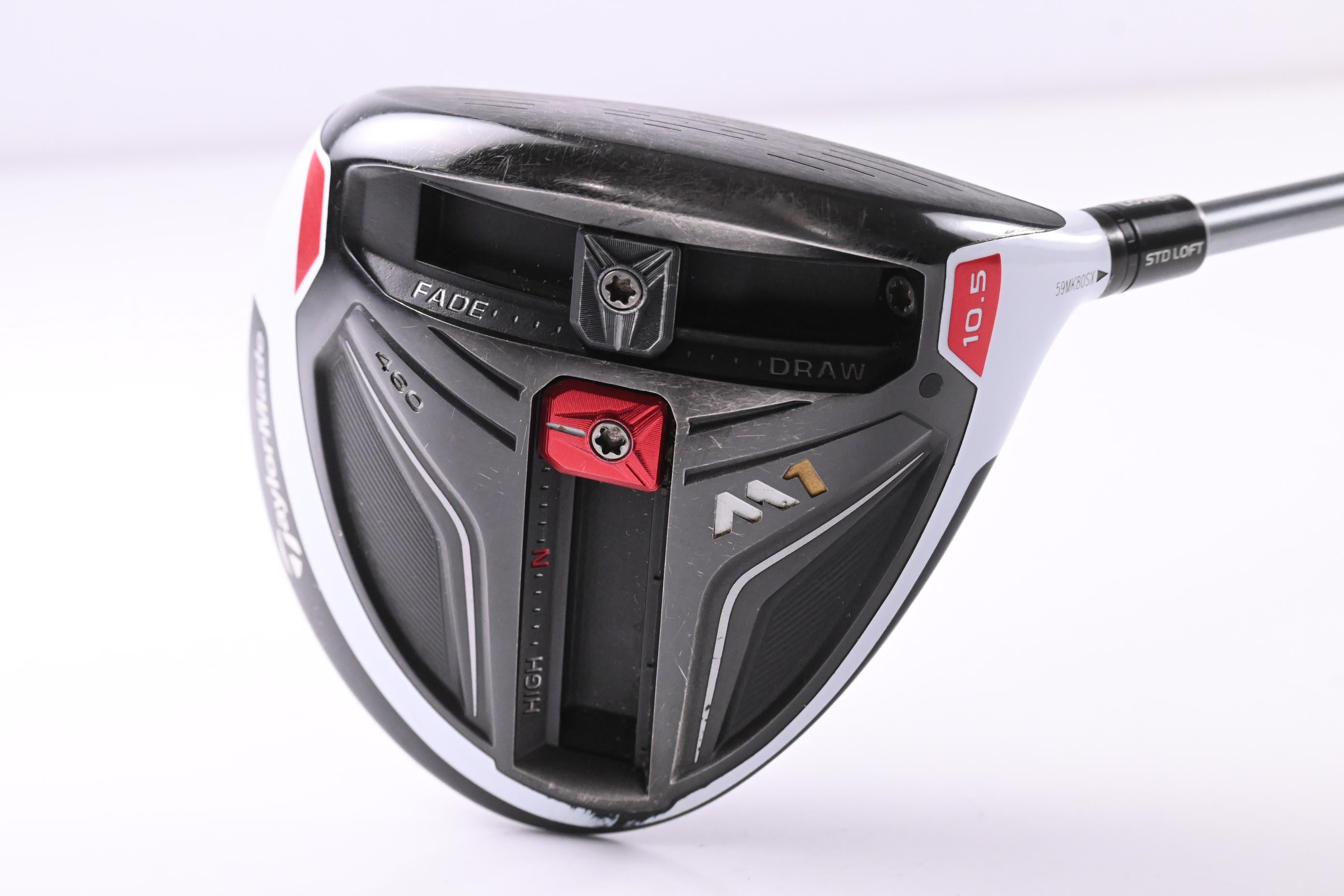 Taylormade M1 2016 Driver / 10.5 Degree / Stiff Flex Ozik White Tie 50 Shaft