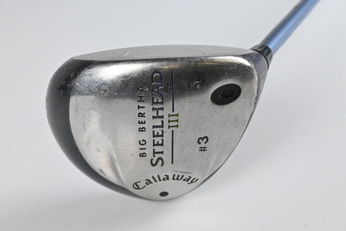 Ladies Callaway Steelhead III #3 Wood / 15 Degree / Ladies Flex System III Shaft