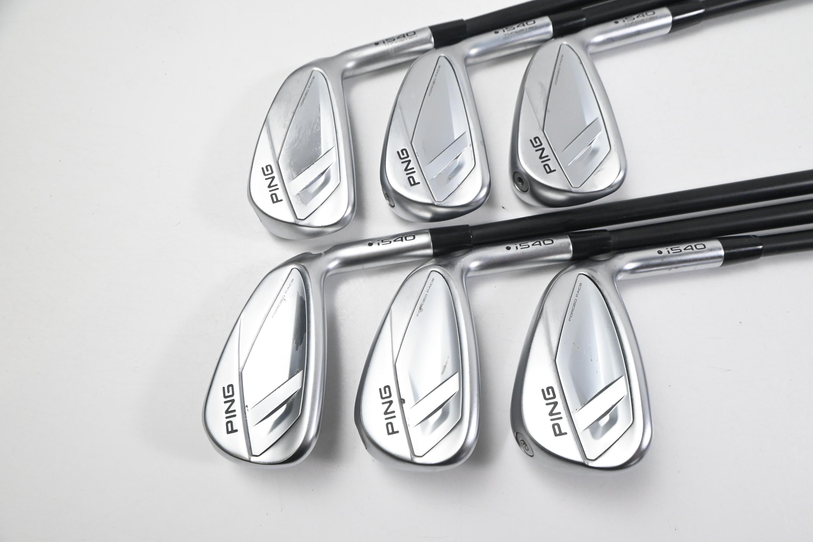 Ping i540 Irons / 5-PW / Black Dot / Stiff Flex Ping Alta CB Shafts