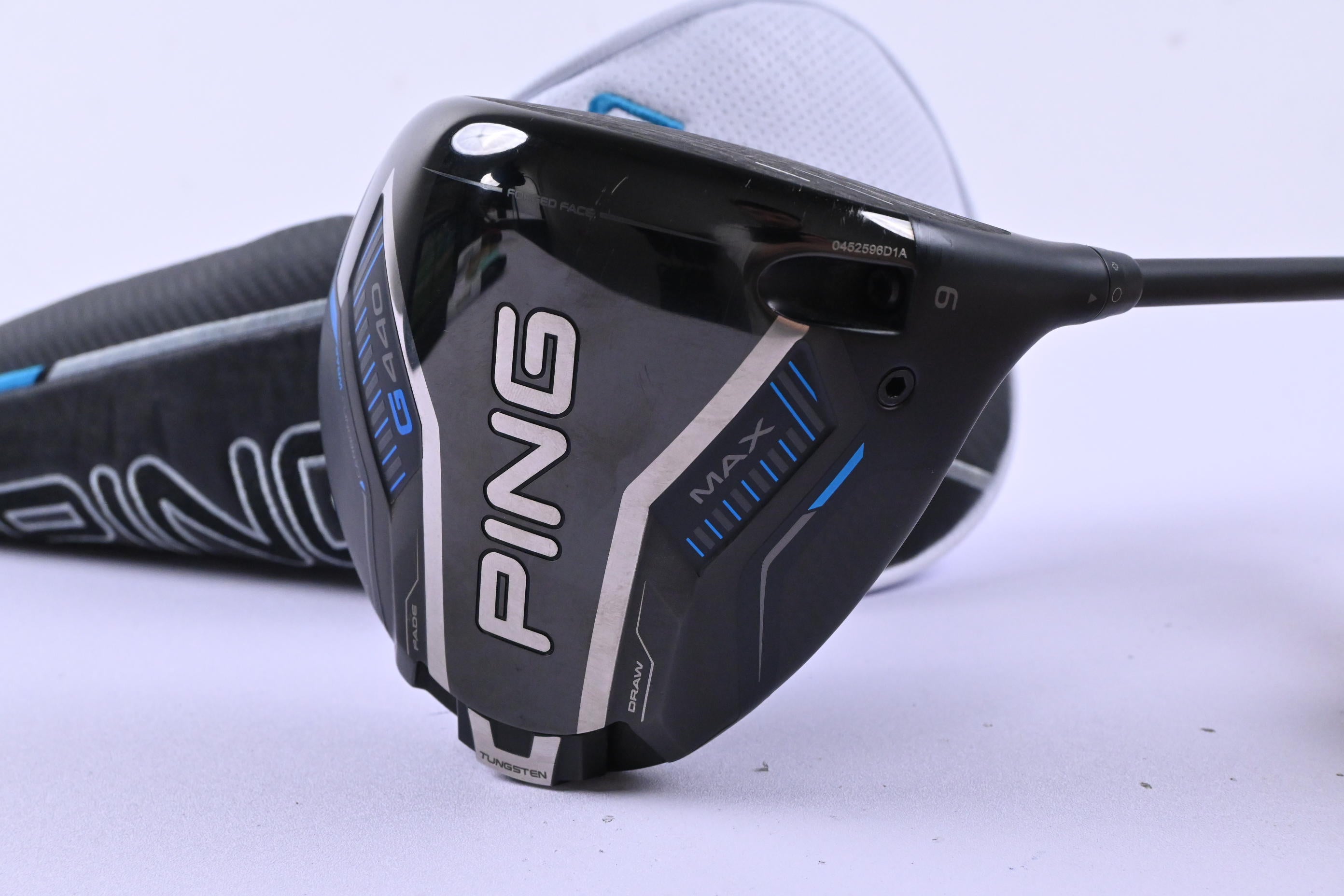 Ping G440 Max Driver / 9 Degree / Stiff Flex Ping Alta CB Blue 50 Shaft
