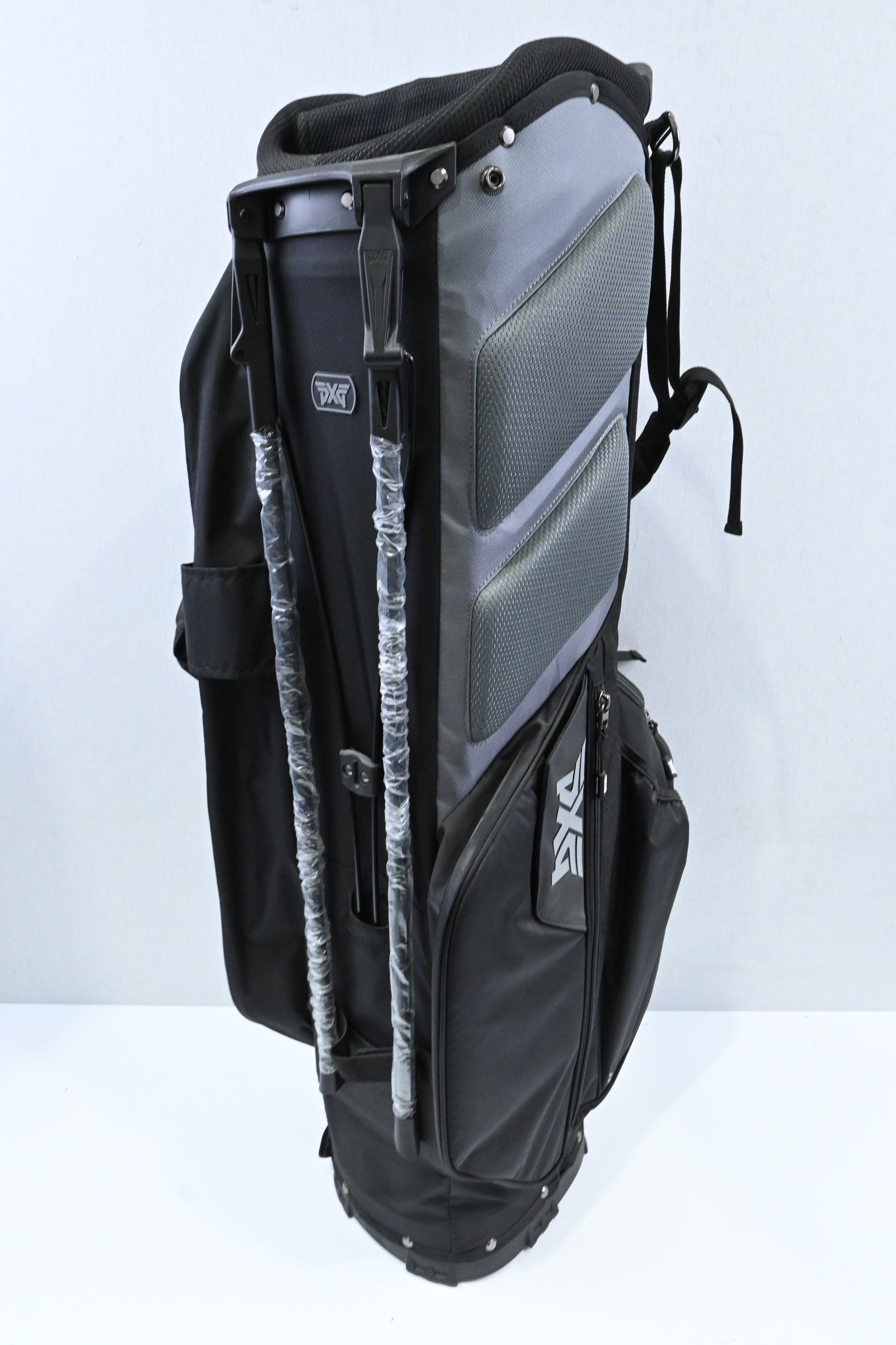 PXG Parsons Xtreme Stand Bag / 4-Way Divider / Black, Grey