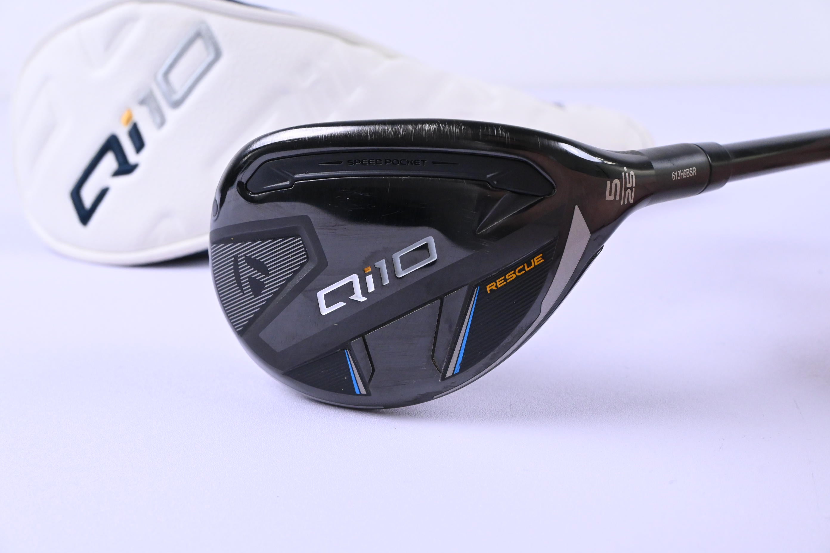 Taylormade Qi10 #5 Hybrid / 25 Degree / Regular Flex Fujikura Ventus TR Blue 6