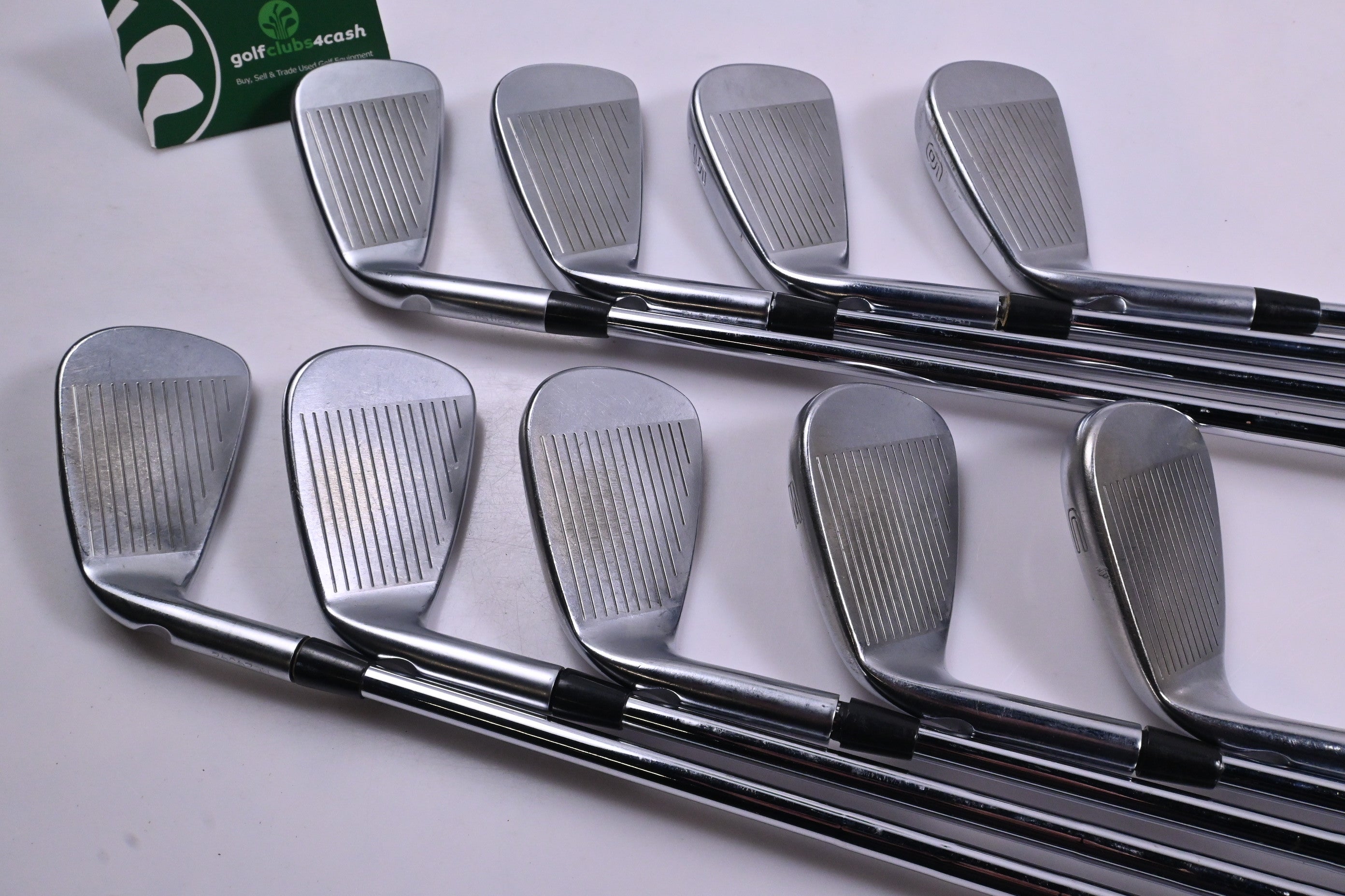 Ping i210 Irons / 3-PW+GW / Orange Dot / X-Flex KBS Tour 130 Shafts