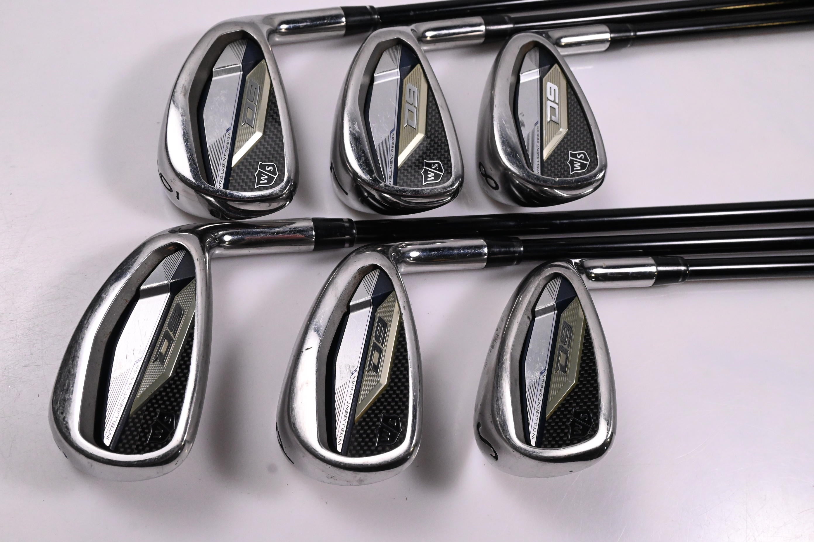 Wilson D9 Irons / 6-PW+SW / Regular Flex Tensei AV Silver 60 Shafts