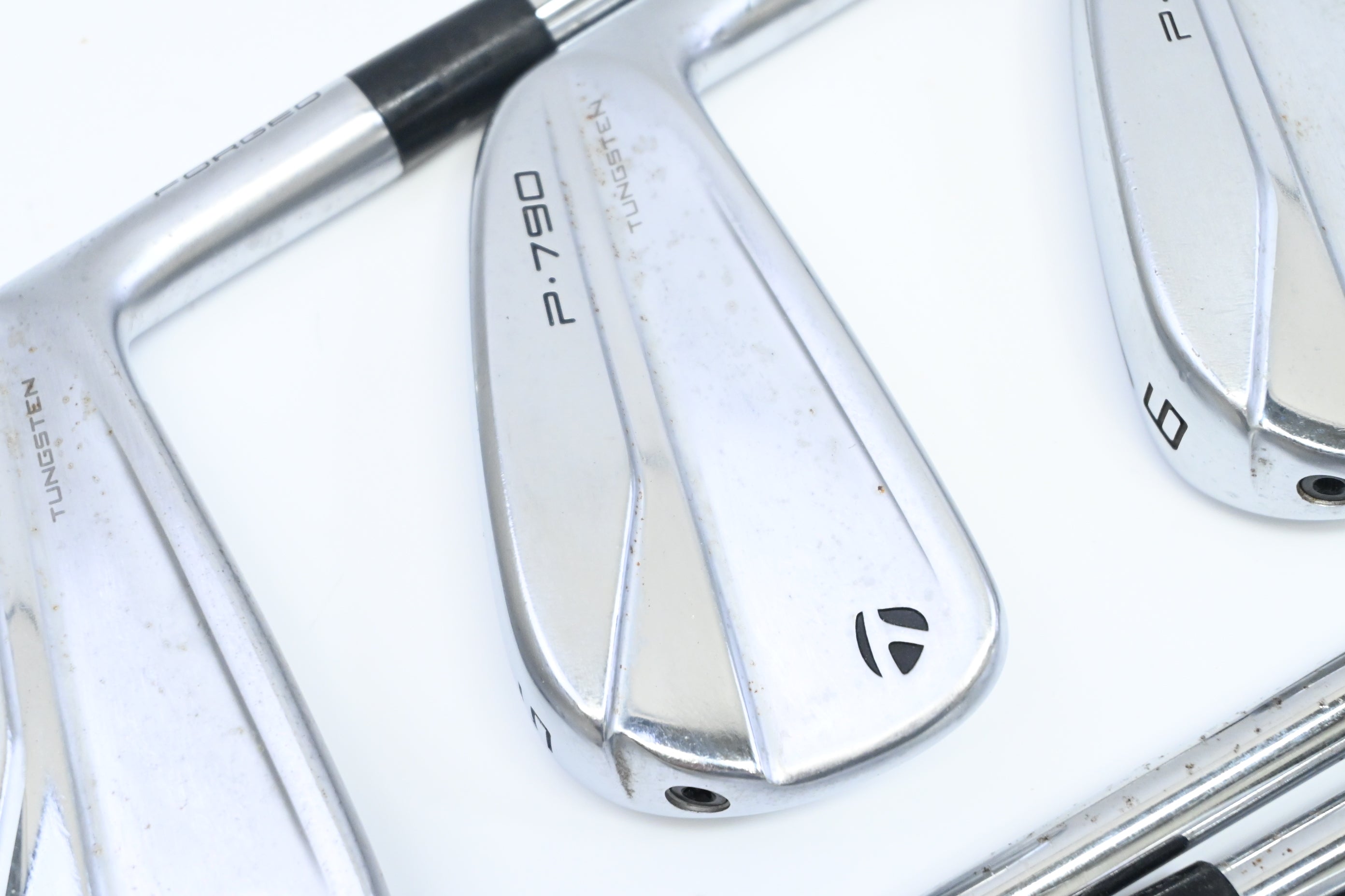 Taylormade P790 2021 Irons / 4-PW / Stiff Flex KBS Tour Shafts