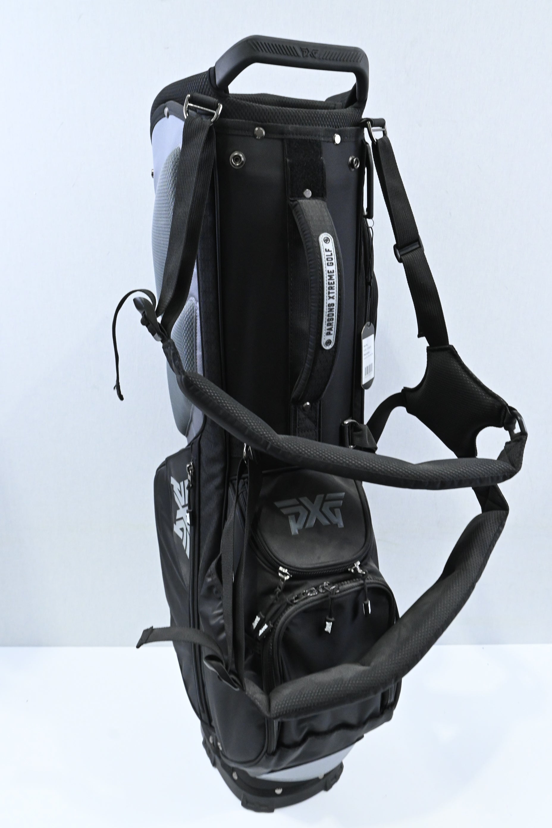 PXG Parsons Xtreme Stand Bag / 4-Way Divider / Black, Grey