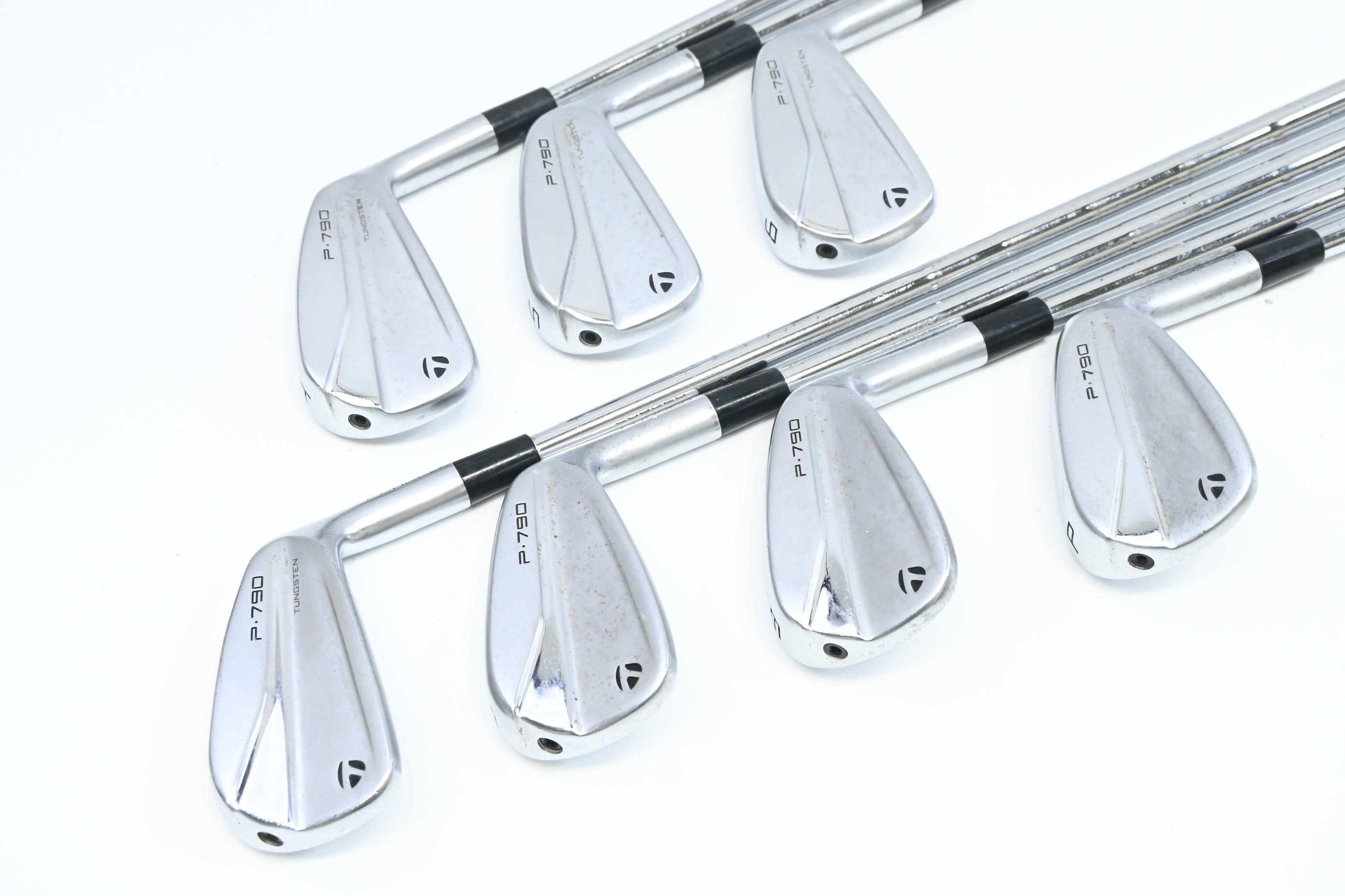 Taylormade P790 2021 Irons / 4-PW / Stiff Flex KBS Tour Shafts