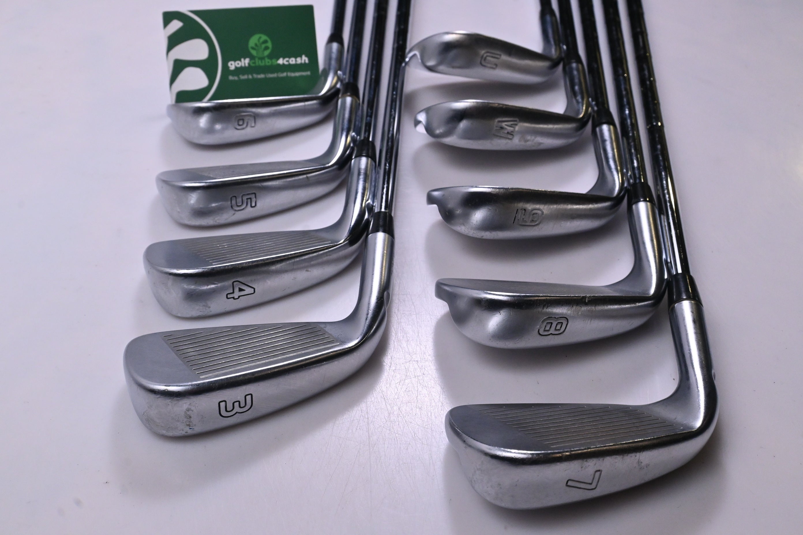 Ping i210 Irons / 3-PW+GW / Orange Dot / X-Flex KBS Tour 130 Shafts