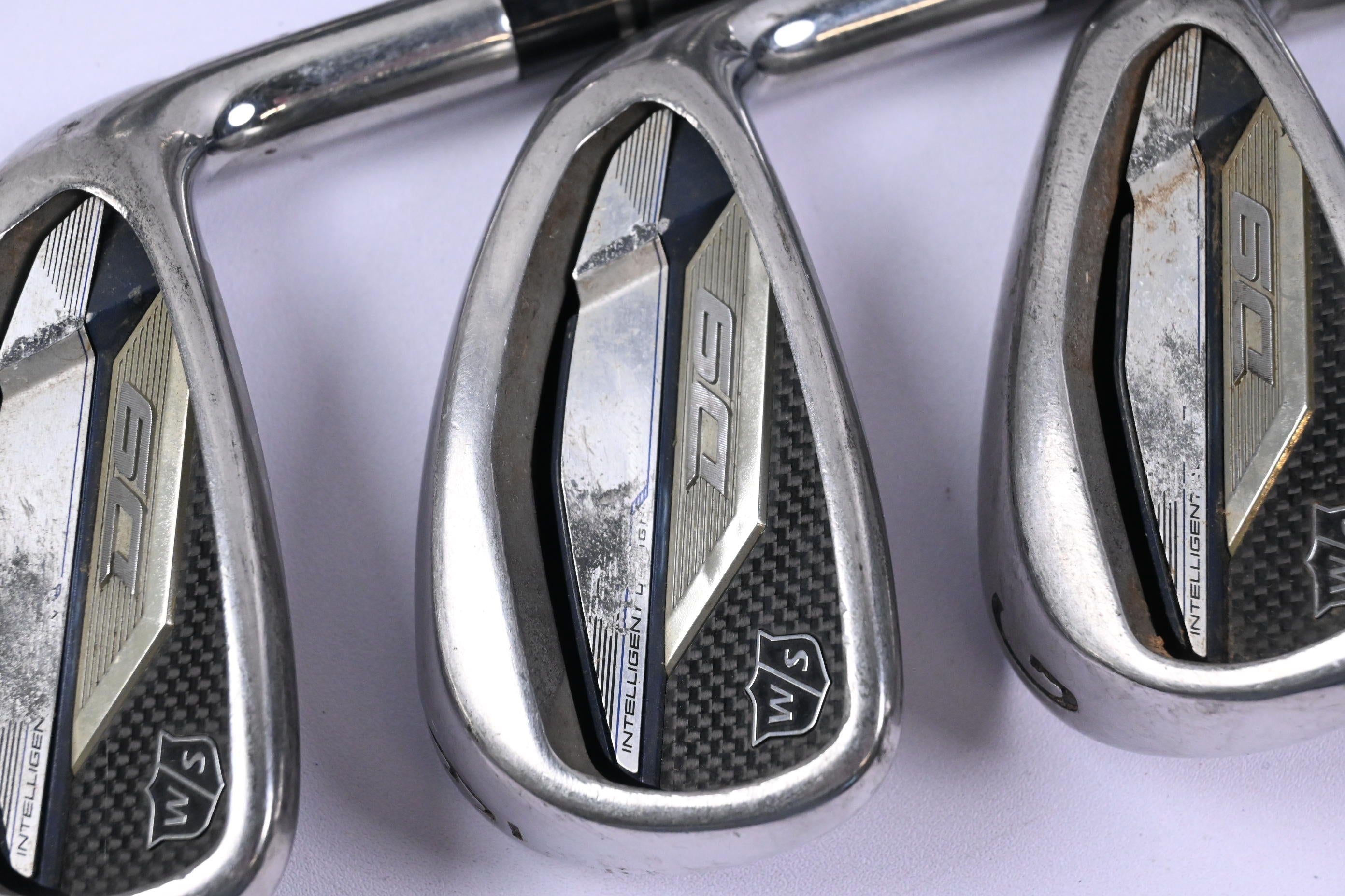Wilson D9 Irons / 5-PW+GW / Senior Flex Evenflow 55G Shafts